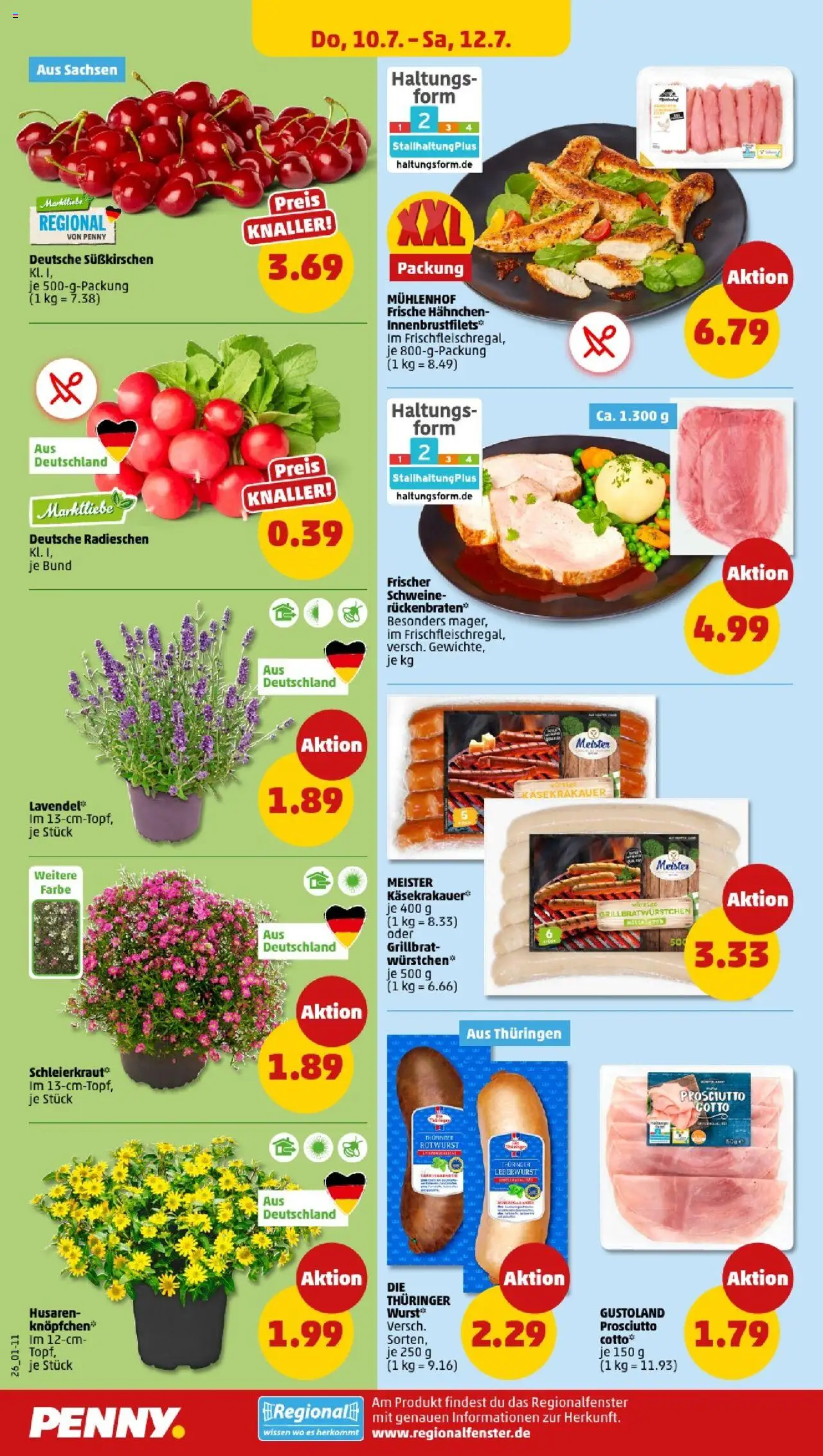 Penny - Sachsen-Anhalt - gültig ab dem 07.07.2025 | Seite: 26 | Produkte: Hahnchen