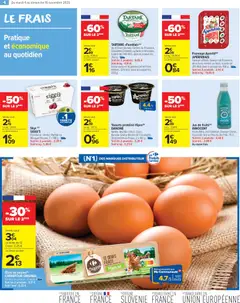 Carrefour Market - Prévisualisation de Carrefour Market catalogue semaine 45 valide à partir de 04.11.2025 | Page: 6 | Produits: Yaourts, Échalote, Jus, Skyr