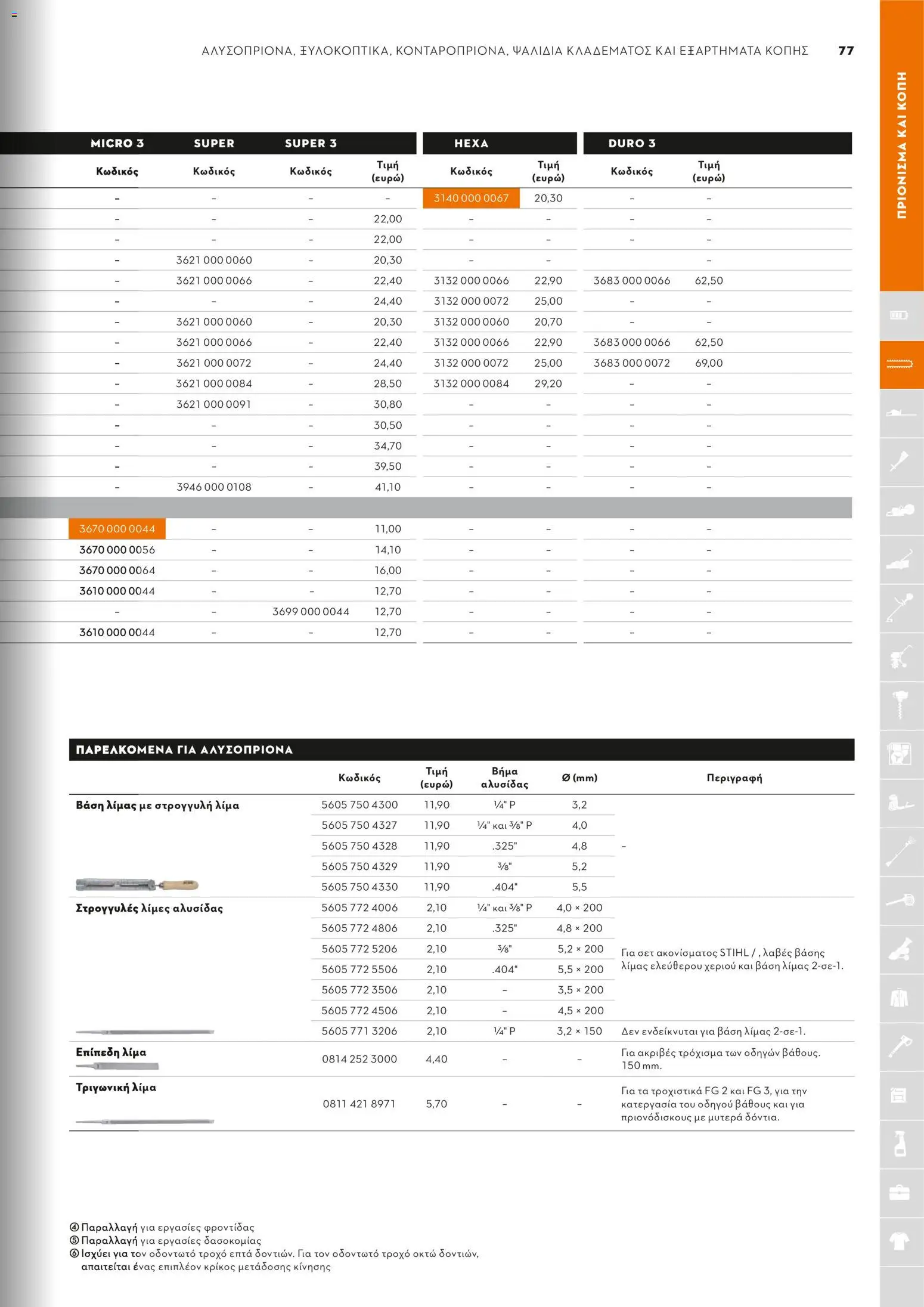 Stihl - Κατάλογος – σε ισχύ από 01.02.2026 | Σελίδα: 78