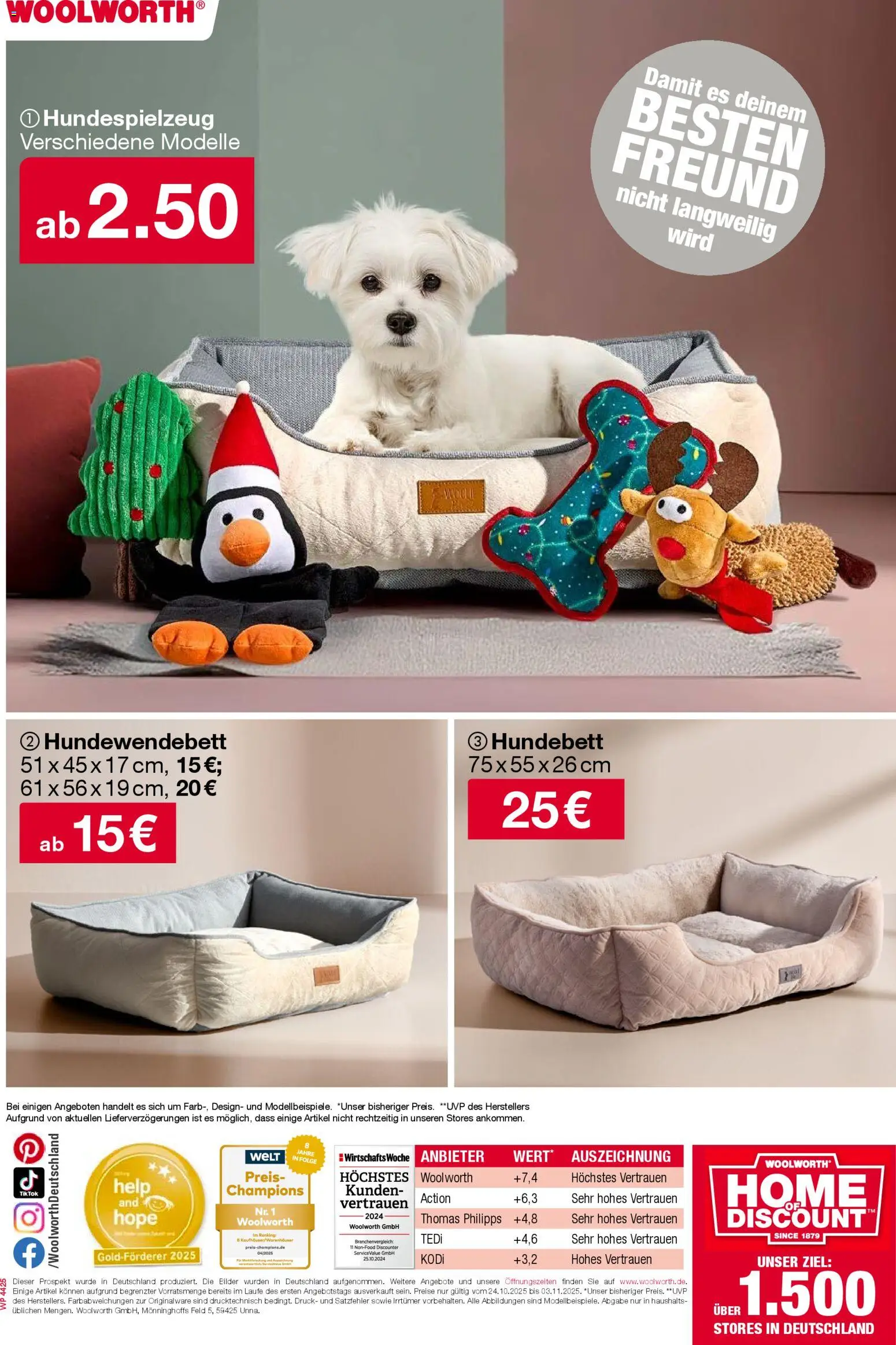 Woolworth Prospekt 	 – gültig ab 24.10.2025 | Seite: 25 | Produkte: Bilder