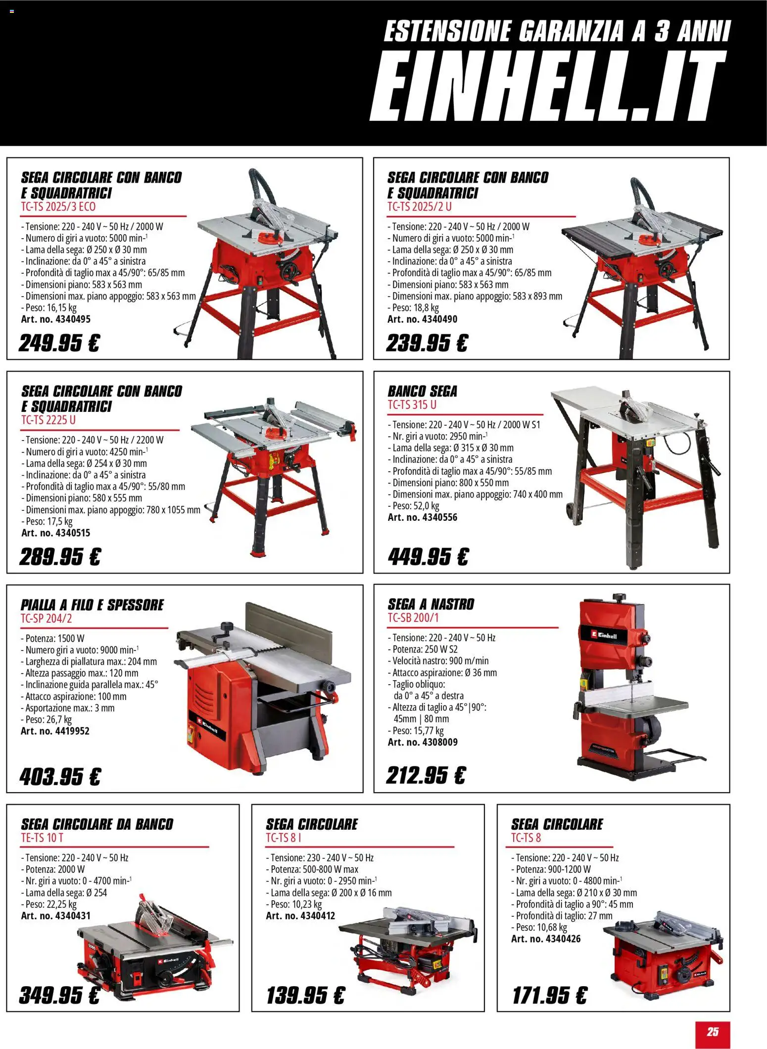 Volantino Einhell del 02.02.2026 | Pagina: 25