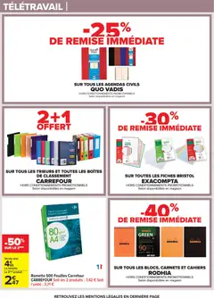 Carrefour - Prévisualisation de Carrefour Nos promos et doublez vos euros cagnottés valide à partir de 29.12.2025 | Page: 94 | Produits: Carnets