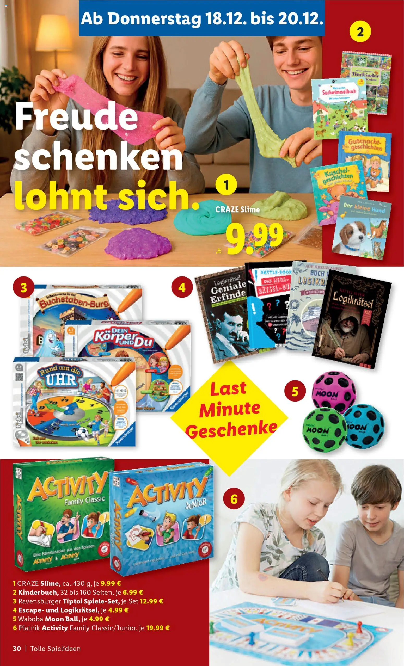 Lidl - Spielwarenkatalog  gültig ab 26.10.2025 | Seite: 30
