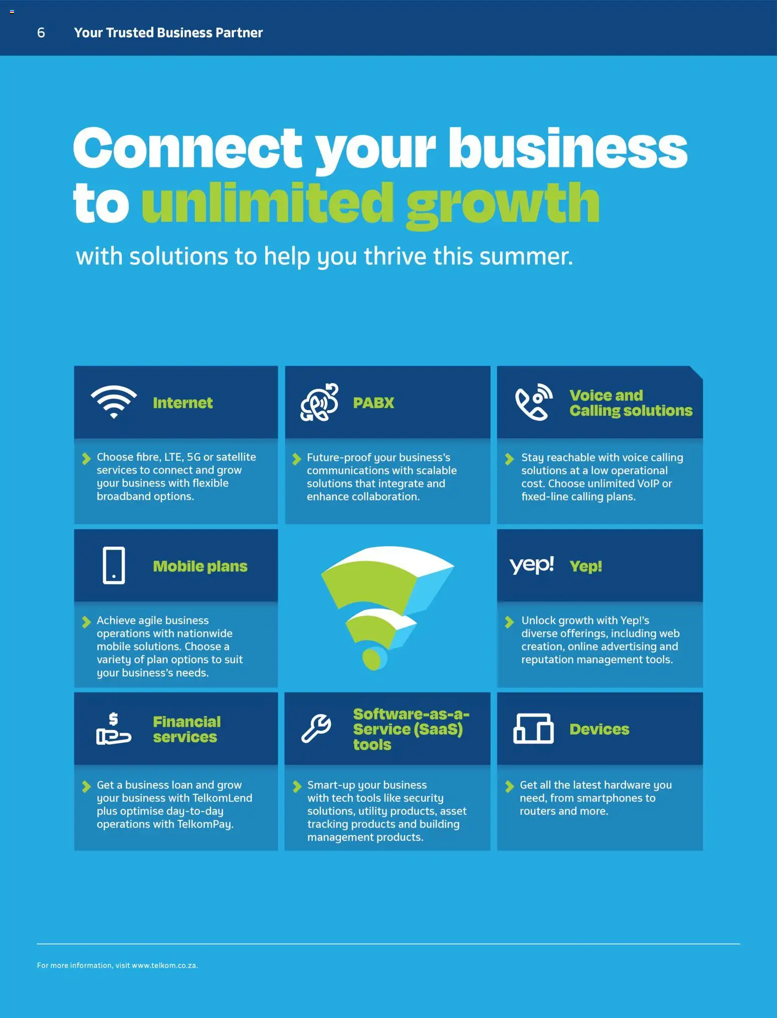 New Telkom catalogue – valid from 15.10.2025 | Page: 6 | Products: Suit, Satellite, Utility