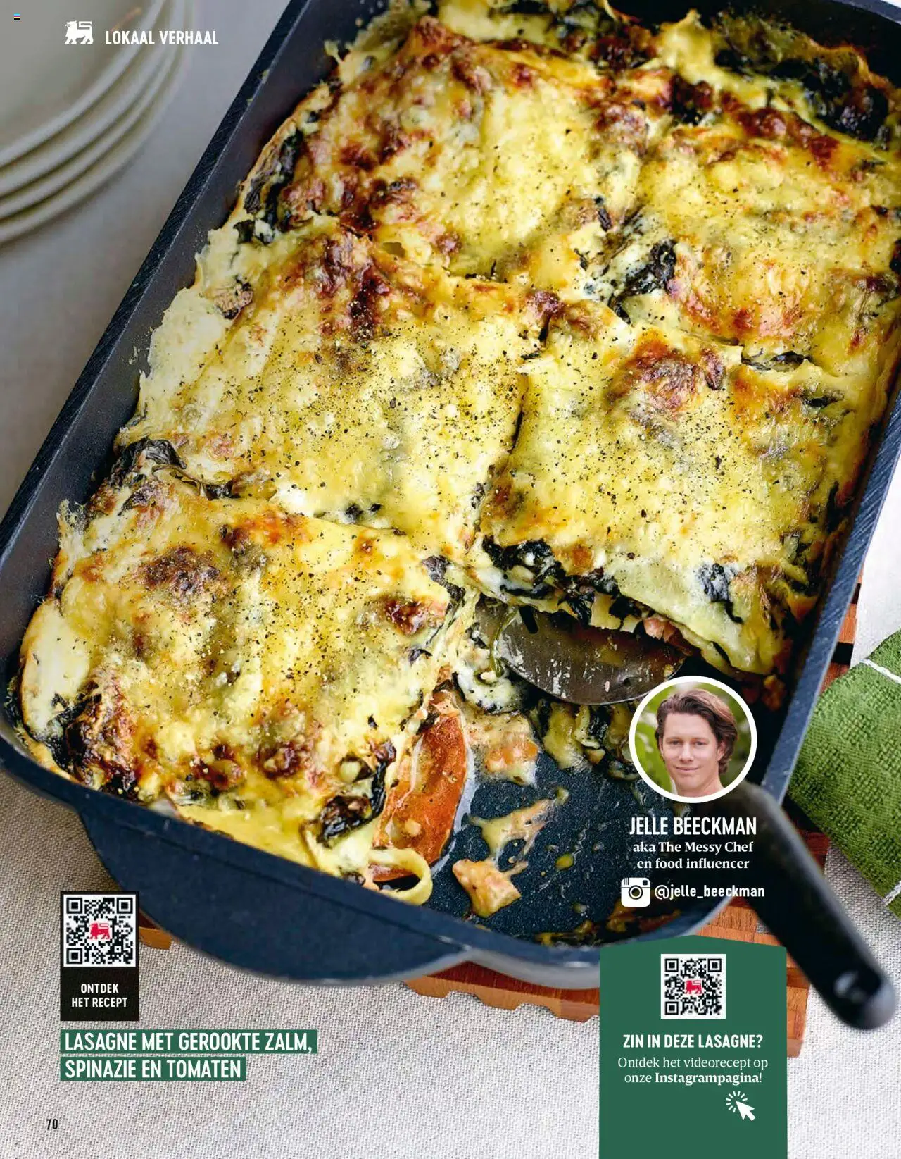  | Pagina: 70 | Producten: Tomaten, Lasagne, Spinazie