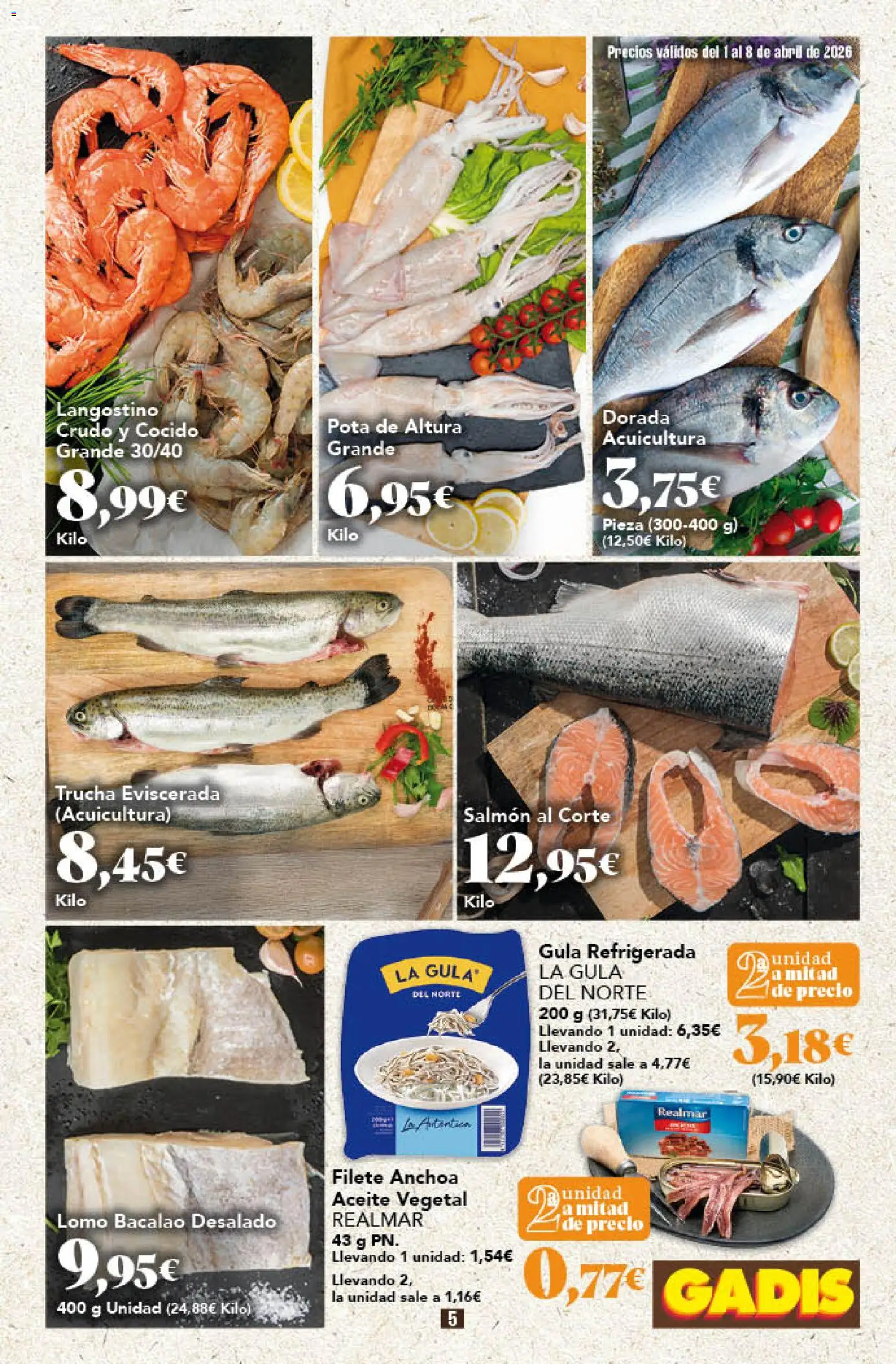 Gadis folleto │ válido desde el 01.04.2026 | Página: 5