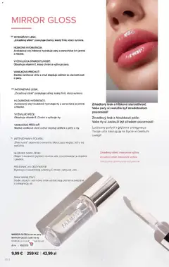 Farmasi leták platný od 01.01.2026 | Strana: 33 | Produkty: Olej, Lesk na pery