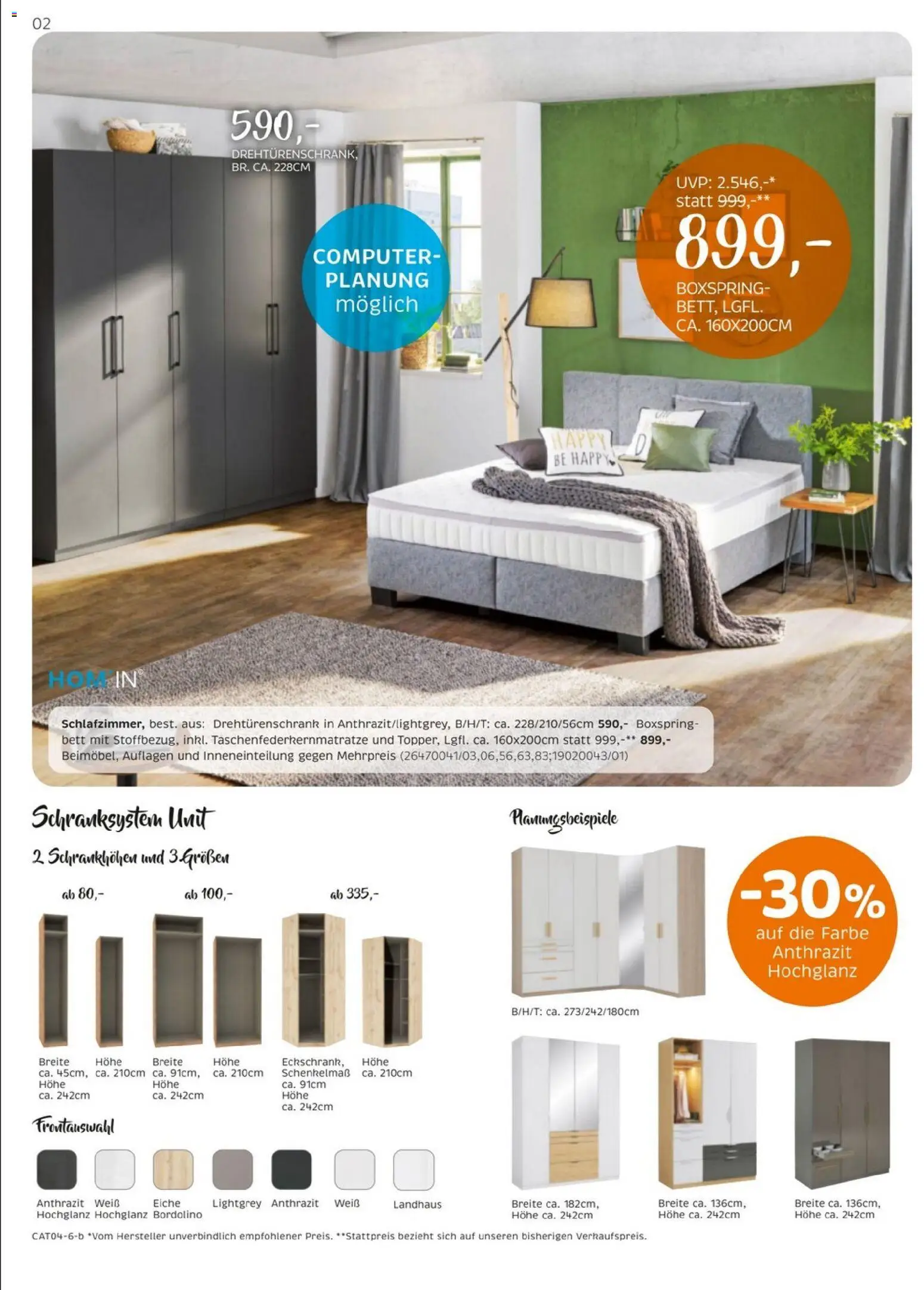 XXXLutz Carry Home gültig ab 21.04.2026 | Seite: 2 | Produkte: Computer, Bett