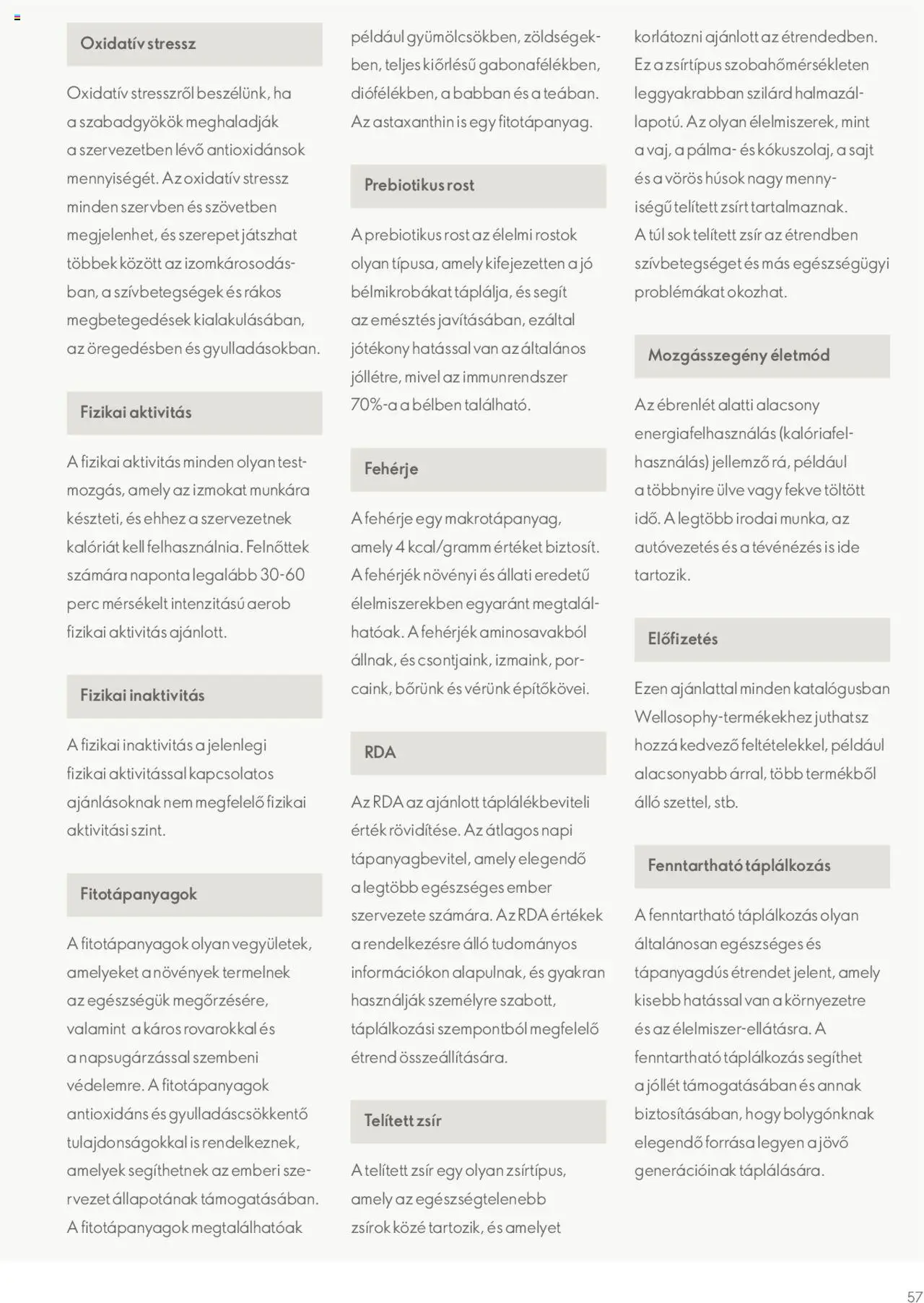 Oriflame akciós ujság - amely érvényes a következő dátumtól: 09.11.2023 | Oldal: 57