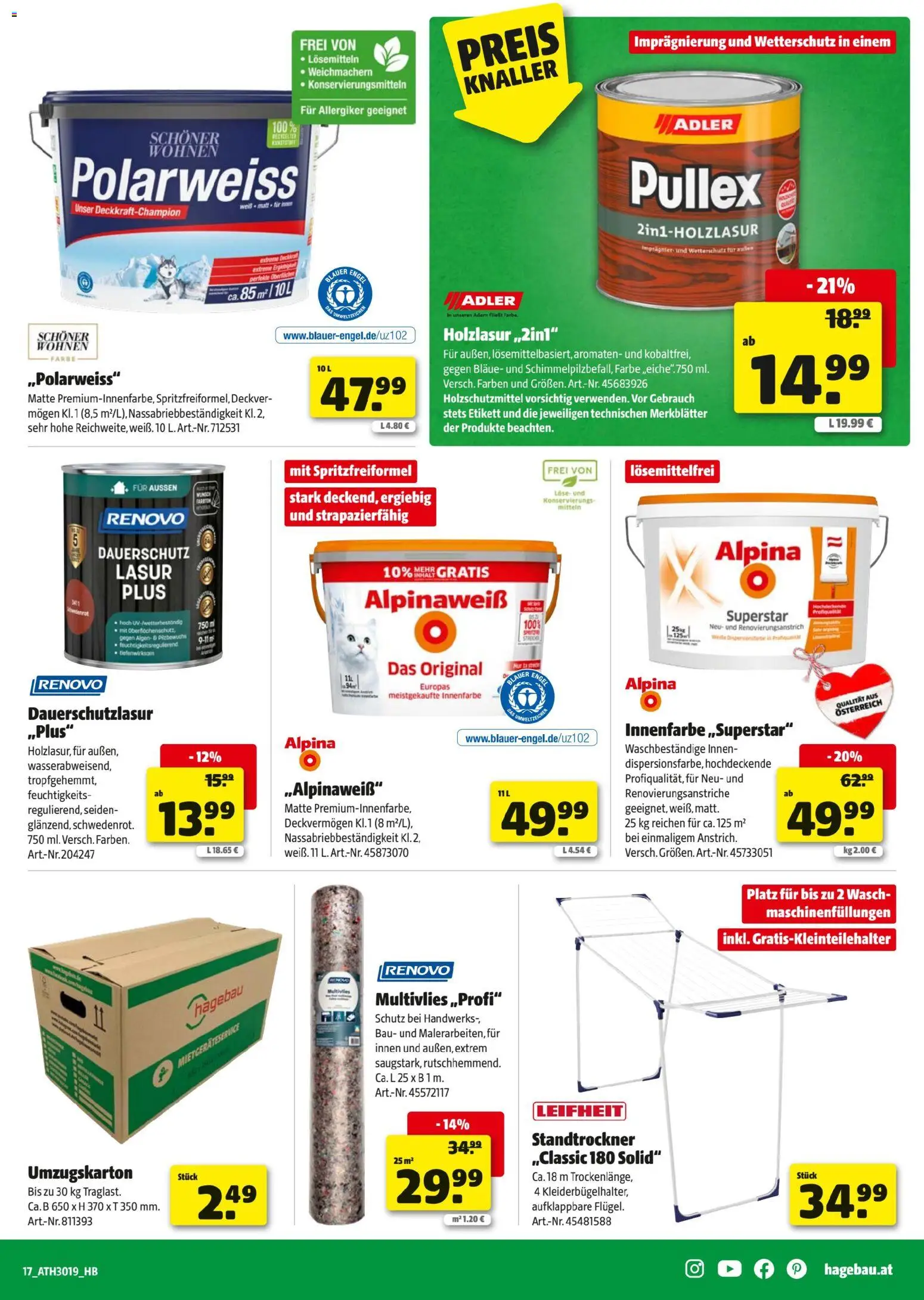 Hagebau Flugblatt gültig ab 27.04.2026 | Seite: 17