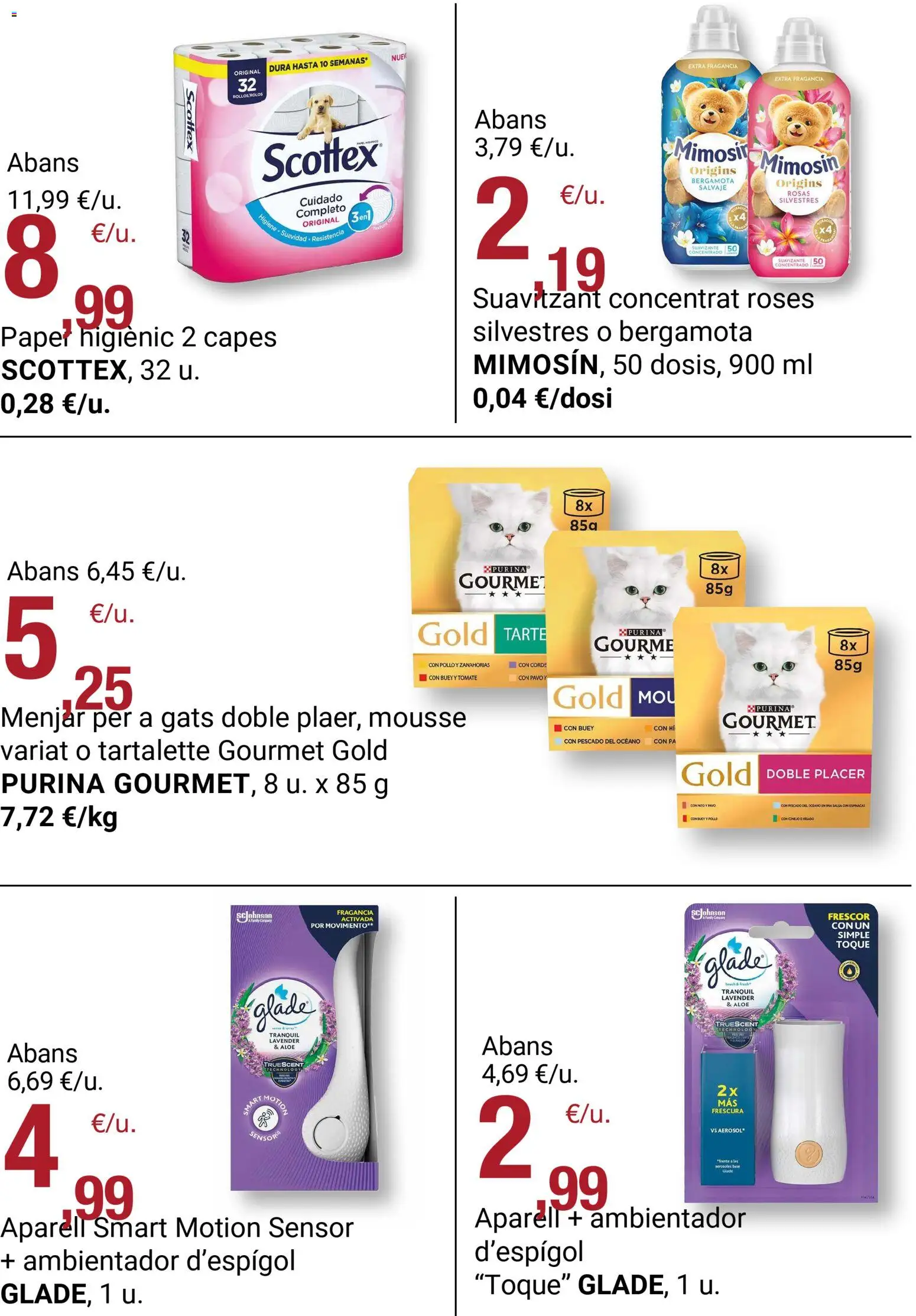 Bonpreu folleto │ válido desde el 04.11.2025 | Página: 62 | Productos: Fragancia, Mousse, Pescado, Πορσελάνη