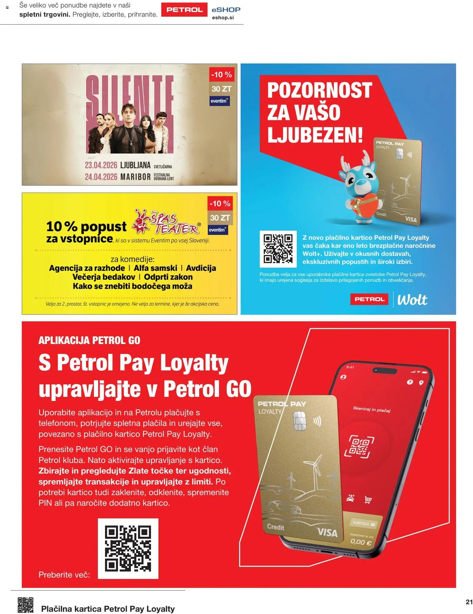 Novi Petrol katalog ponudbe – veljaven od 02.03.2026 | Stran: 21