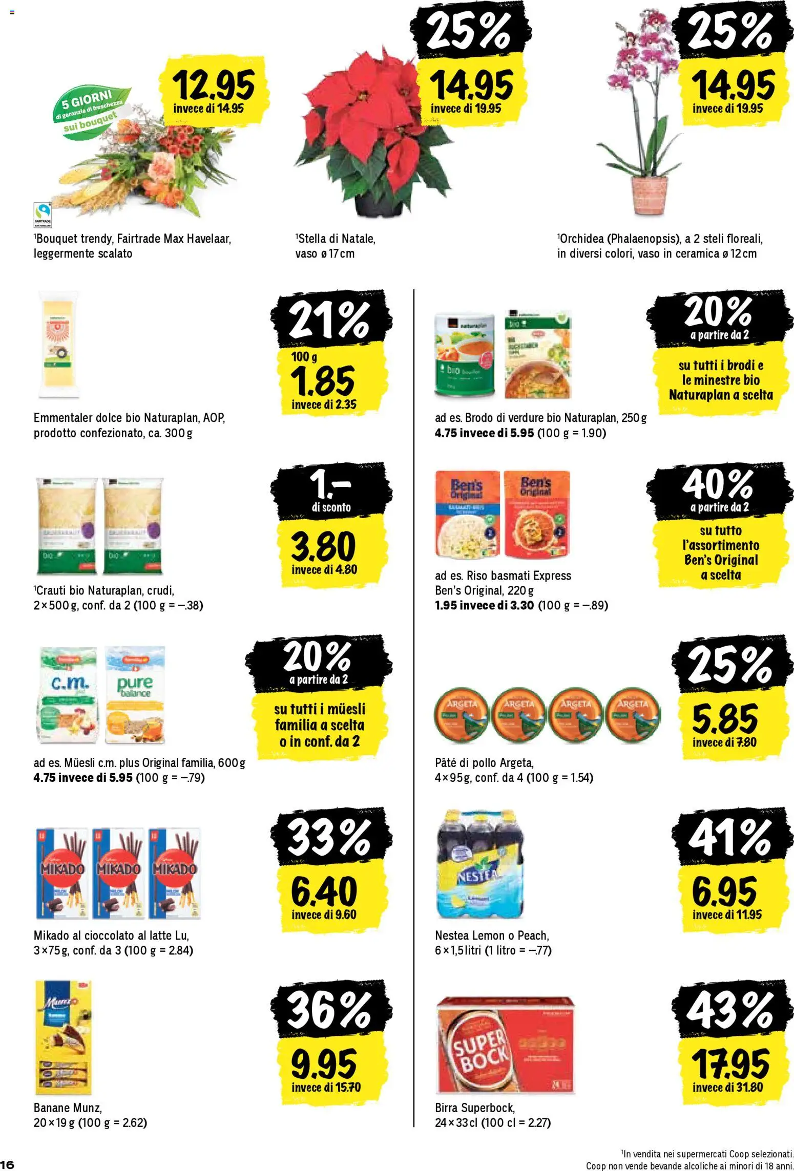 Coop - Una settimana di azioni – gültig ab 30.10.2025 | Seite: 16