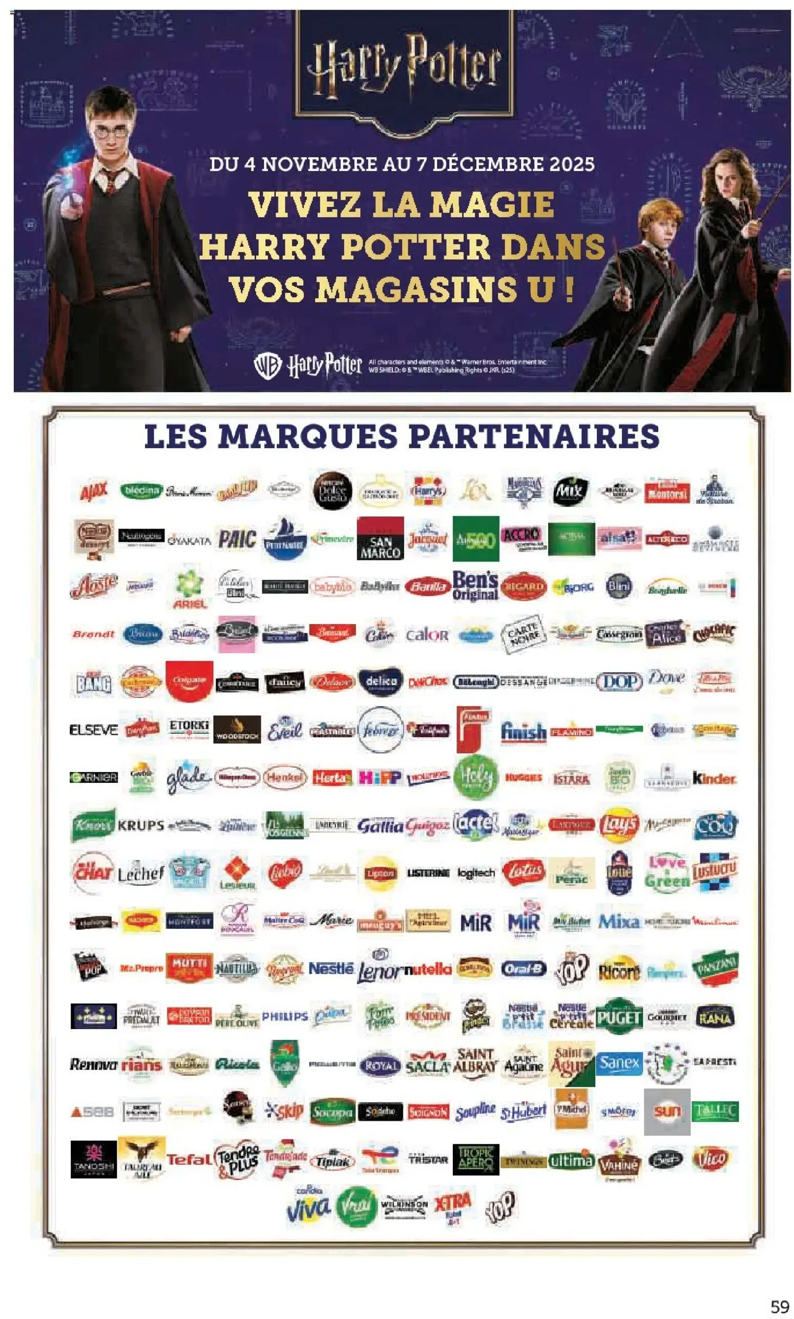 {H1} | Page: 59 | Produits: Ariel, Ricoré, Krups, Tefal