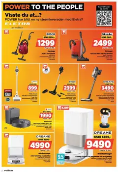 Forhåndsvisning av Power kundeavis gyldig fra 07.04.2026 | Side: 2 | Produkter: Robotstøvsuger, Støvsuger, Суміш дитяча, Batteri