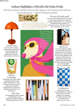 dm drogerie markt Active Beauty Magazin 11/2025 ab 01.11.2025 gültig | Seite: 70 | Produkte: Lampe