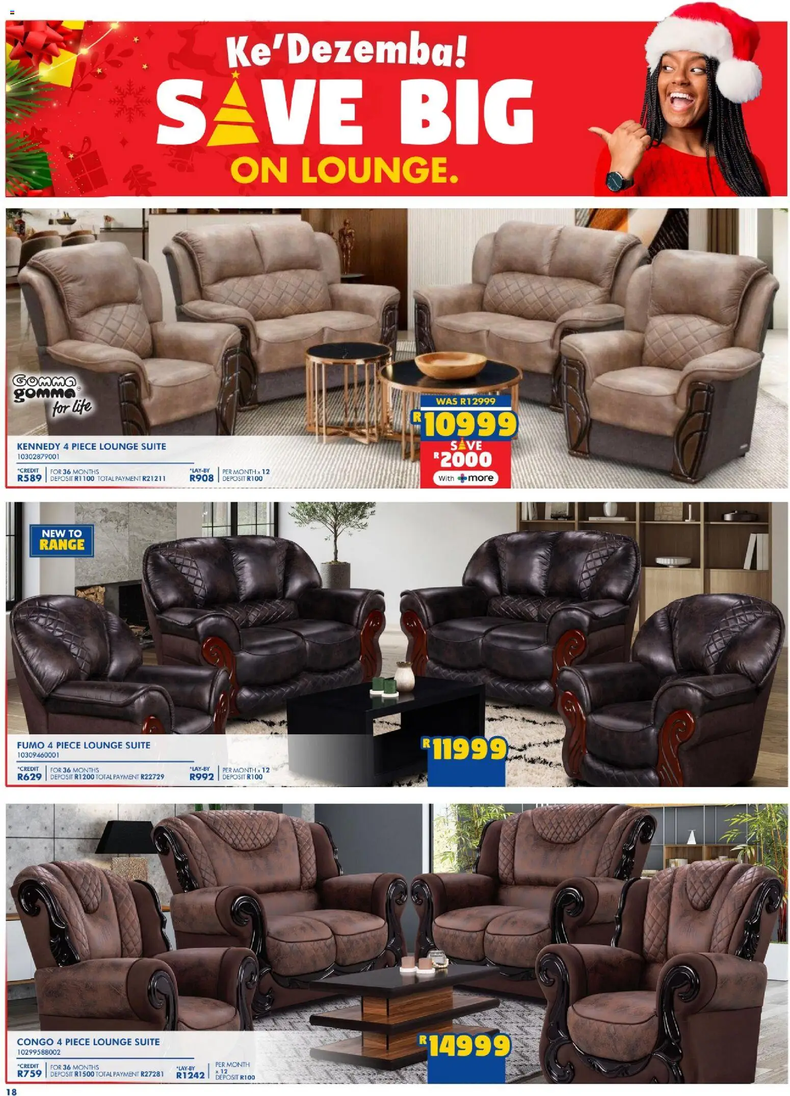 New Russells catalogue – valid from 02.12.2025 | Page: 18 | Products: Lounge suite