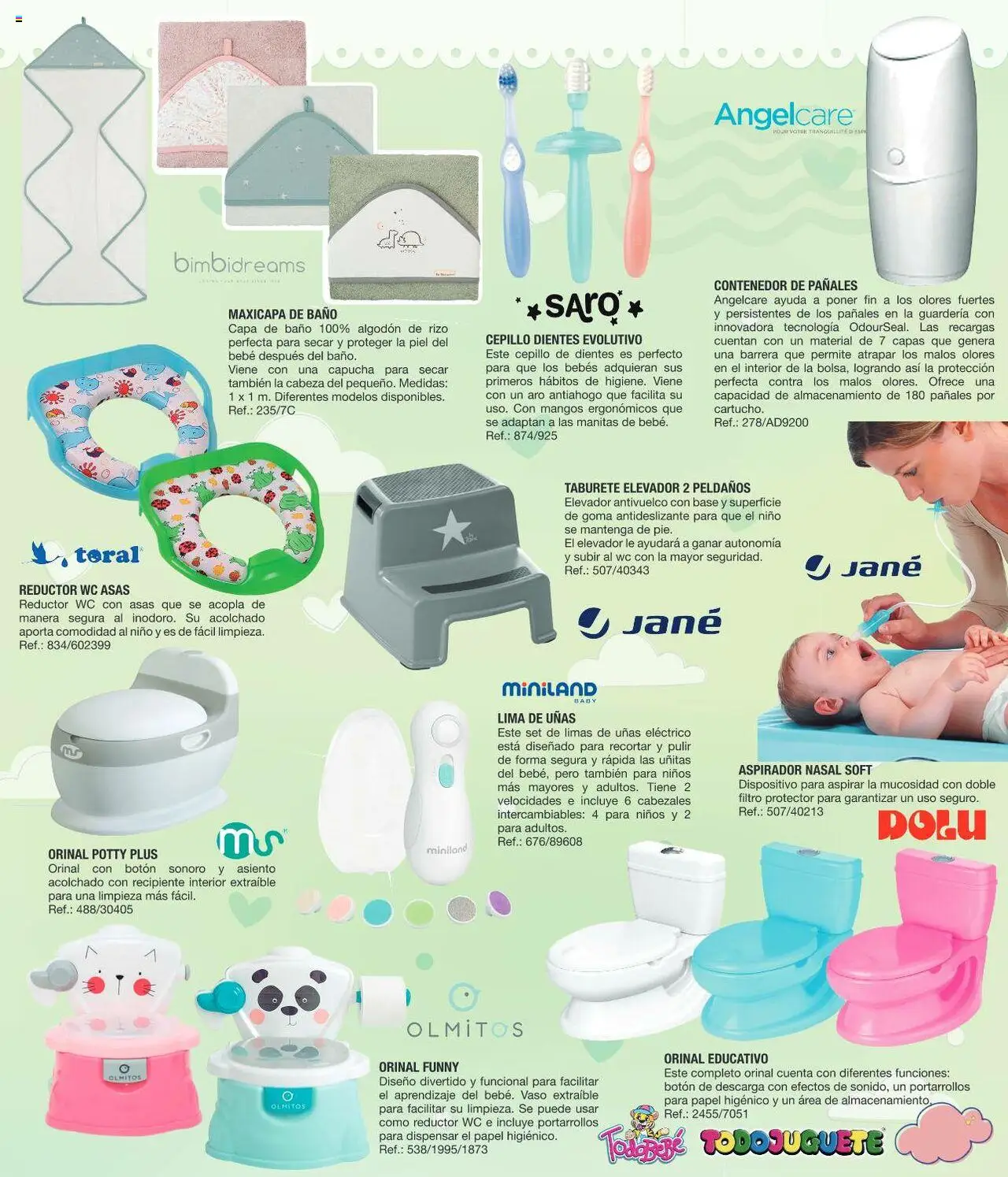 TODOJUGUETE folleto │ válido desde el 04.06.2024 | Página: 31 | Productos: Cepillo, Cepillo de dientes, Taburete, Baño