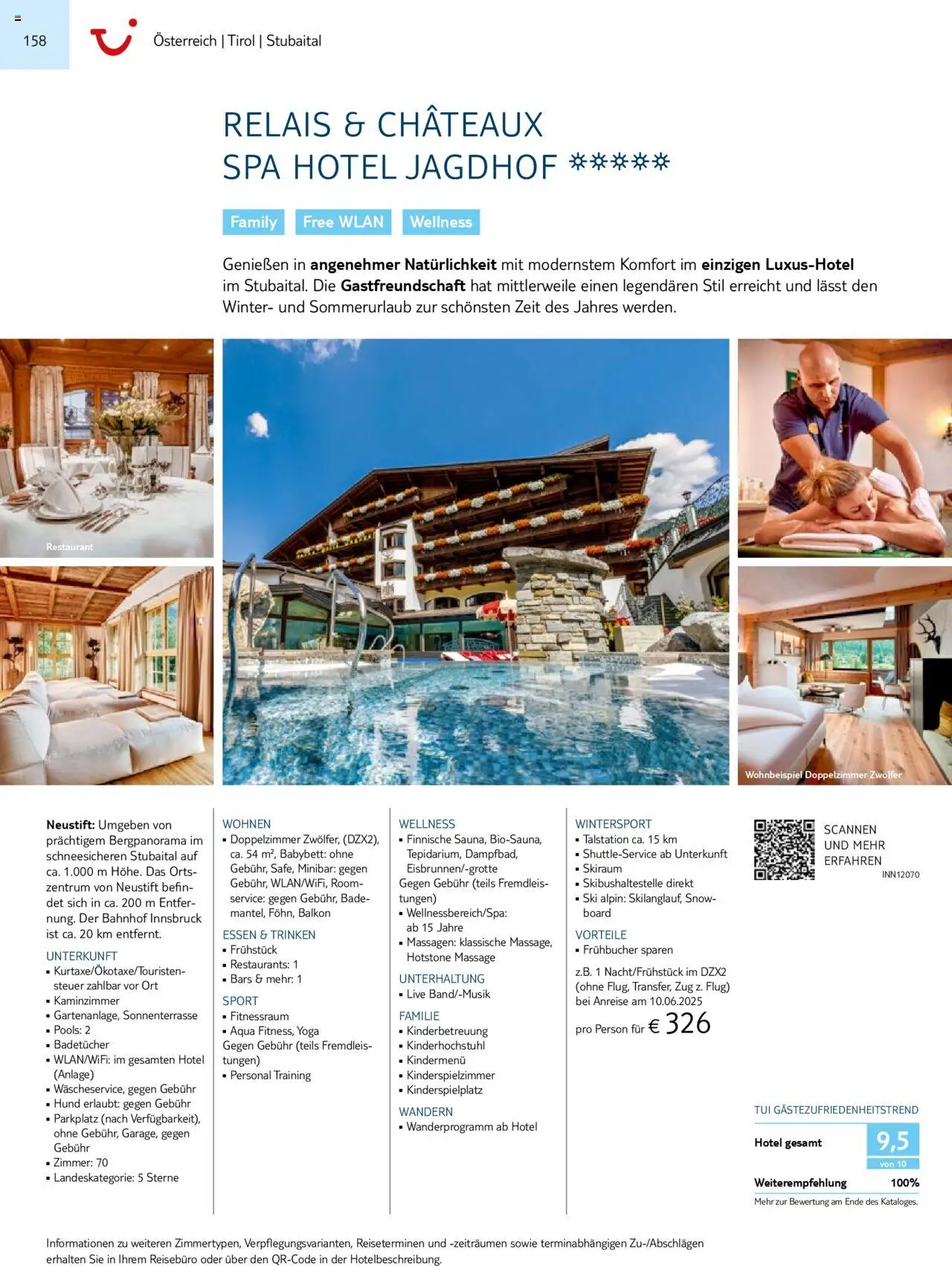 TUI Prospekt 	 – gültig ab 01.11.2024 | Seite: 158 | Produkte: Babybett, Ski