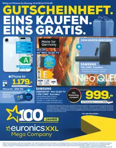 Euronics  Aktuelle Beilage ab 01.10.2025 gültig