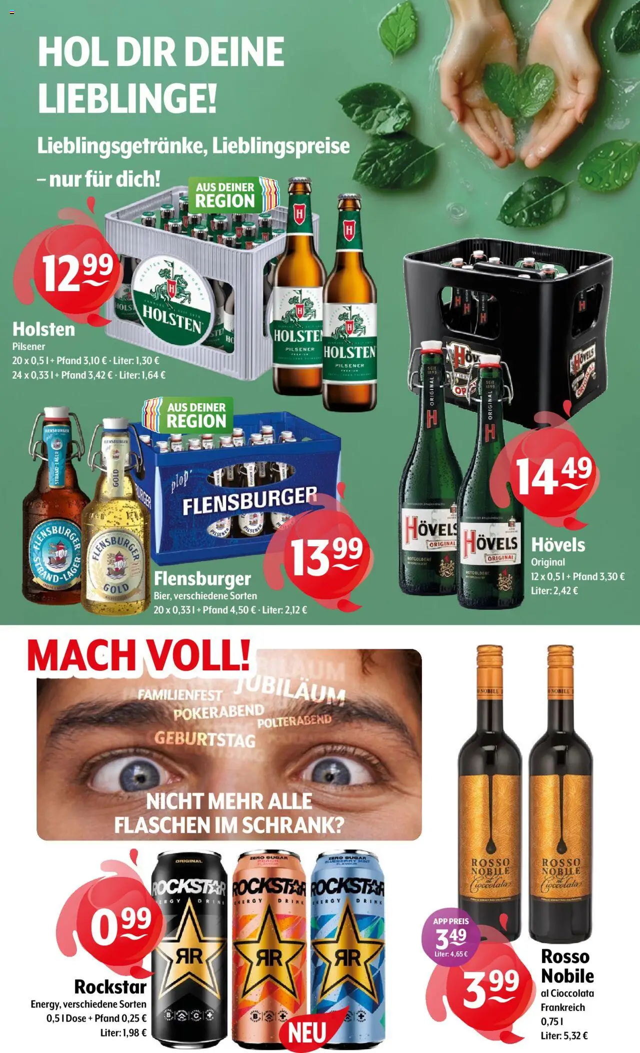 Getränke Hoffmann - Hamburg – gültig ab 22.09.2025 | Seite: 11 | Produkte: Energy, Schrank, Holsten, Flensburger