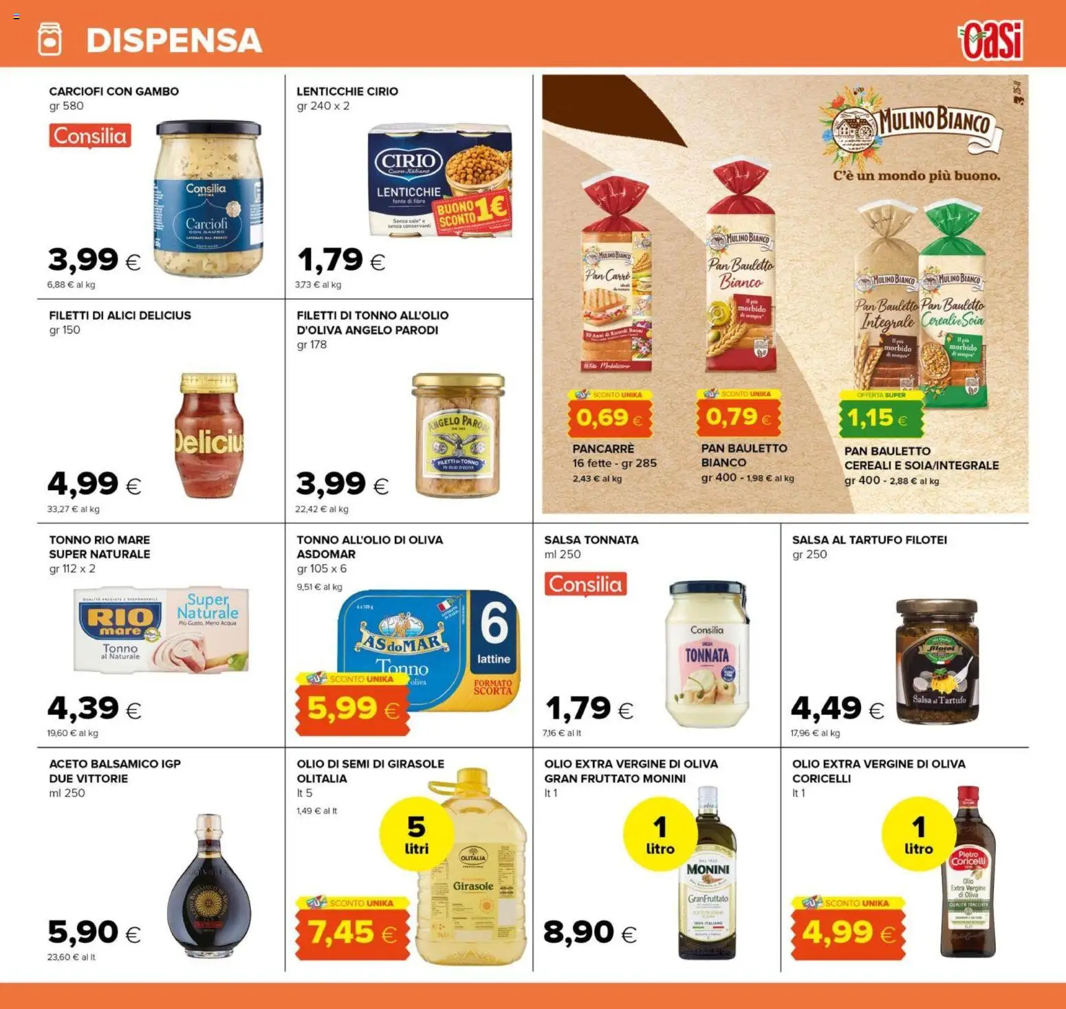 Volantino Oasi del 15.12.2025 | Pagina: 27 | Prodotti: Lenticchie, Olio, Olio extra vergine, Olio di semi di girasole