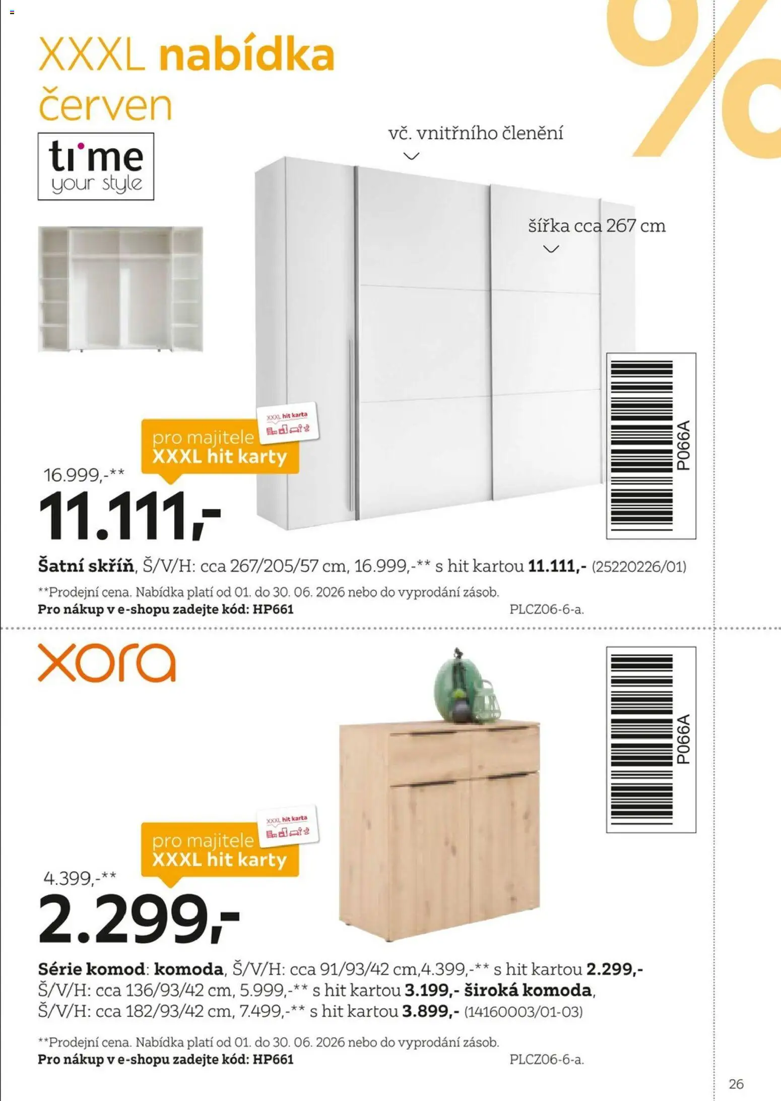 XXXLutz leták - Být věrným zákazníkem se vyplatí od 01.02.2026 | Strana: 26 | Produkty: Karty