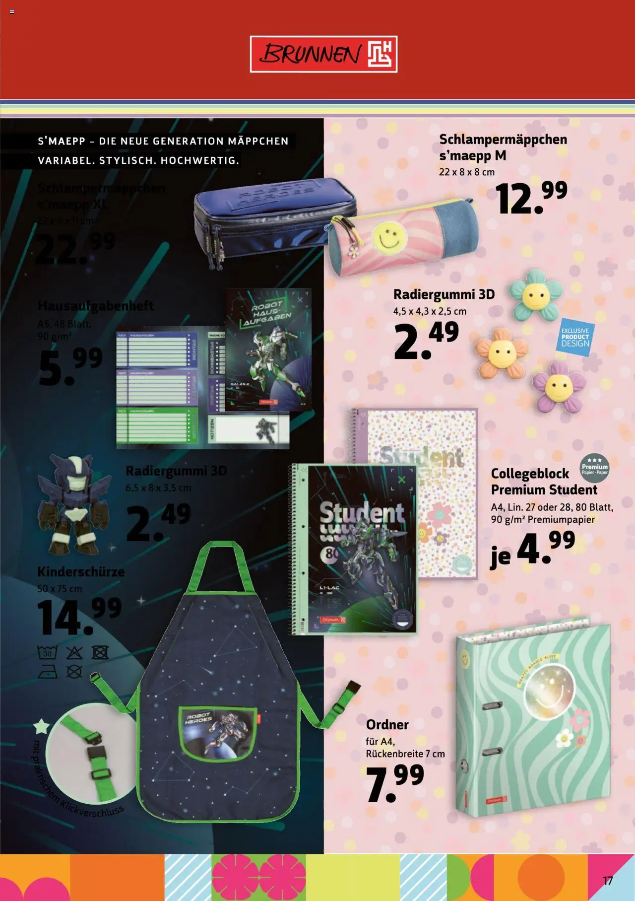 Galeria Karstadt Kaufhof  Kinder, Schule & mehr - gültig ab dem 17.03.2025 | Seite: 17