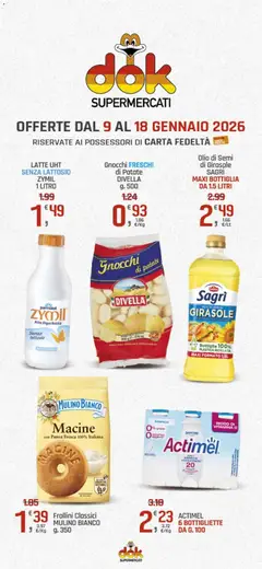 Anteprima del volantino Volantino DOK	 valido a partire dal 09.01.2026