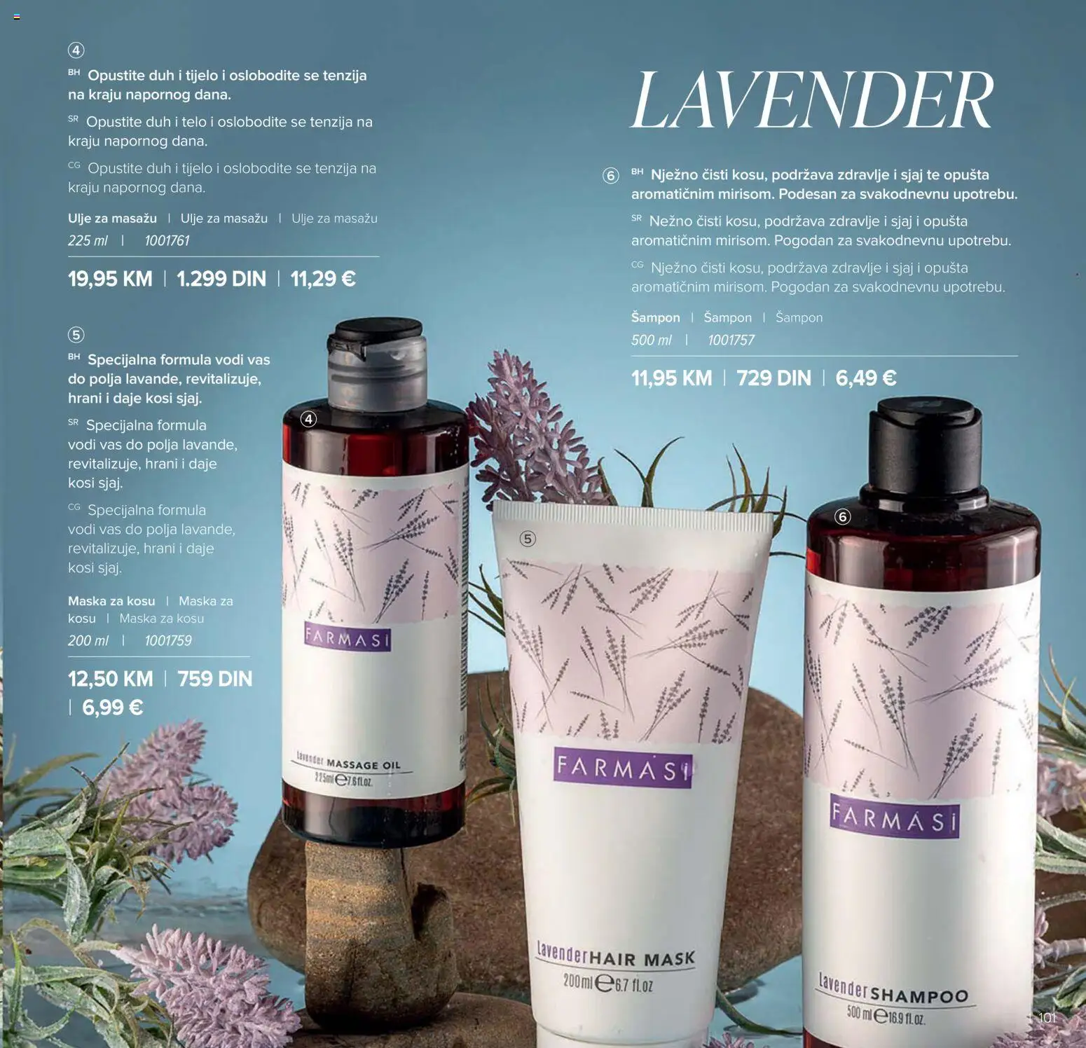 Farmasi katalog - važi od 01.03.2026 | Strana: 101 | Proizvode: Šampon, Maska za kosu, Maska, Ulje