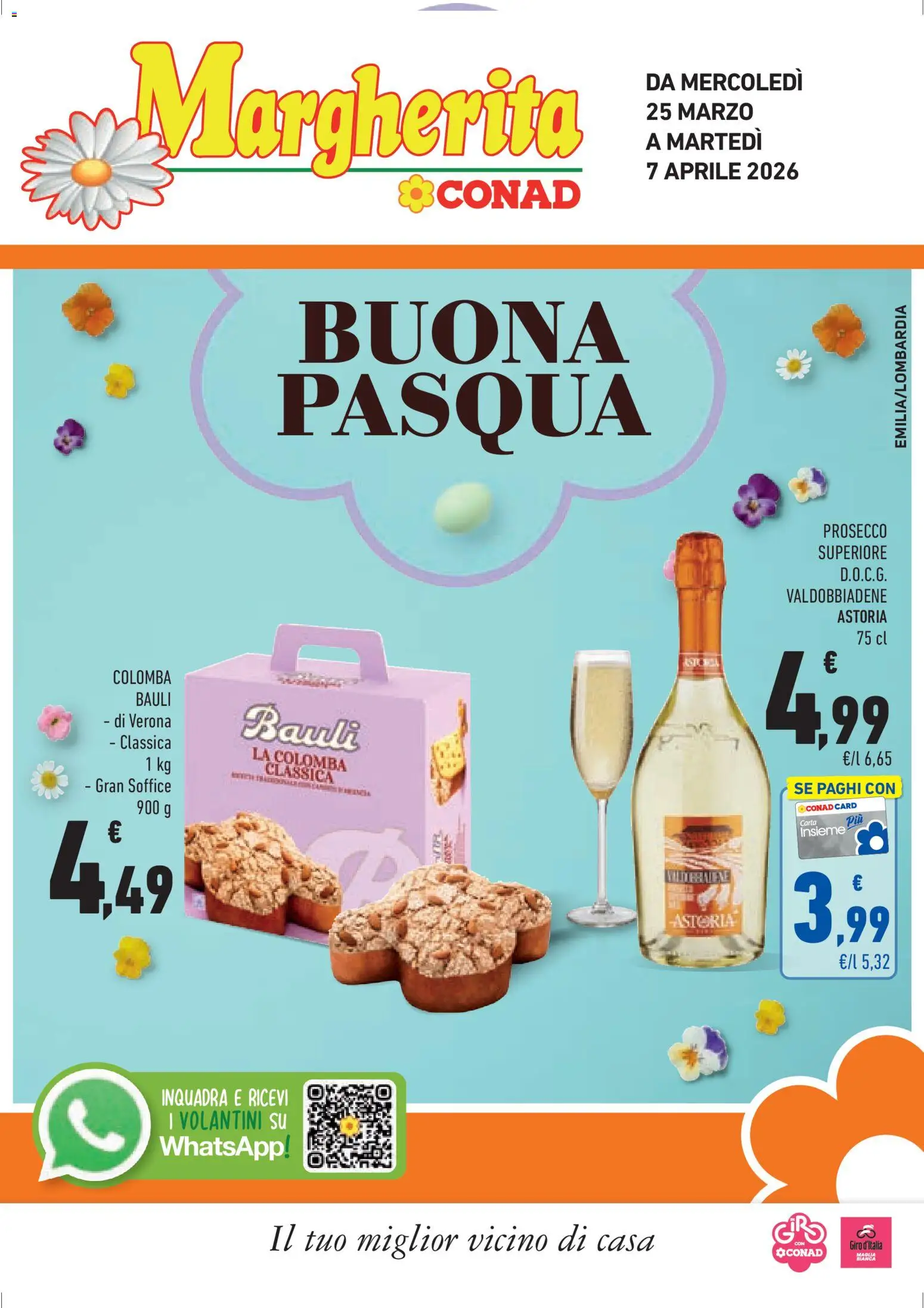 Volantino Conad del 25.03.2026 | Pagina: 1 | Prodotti: Prosecco