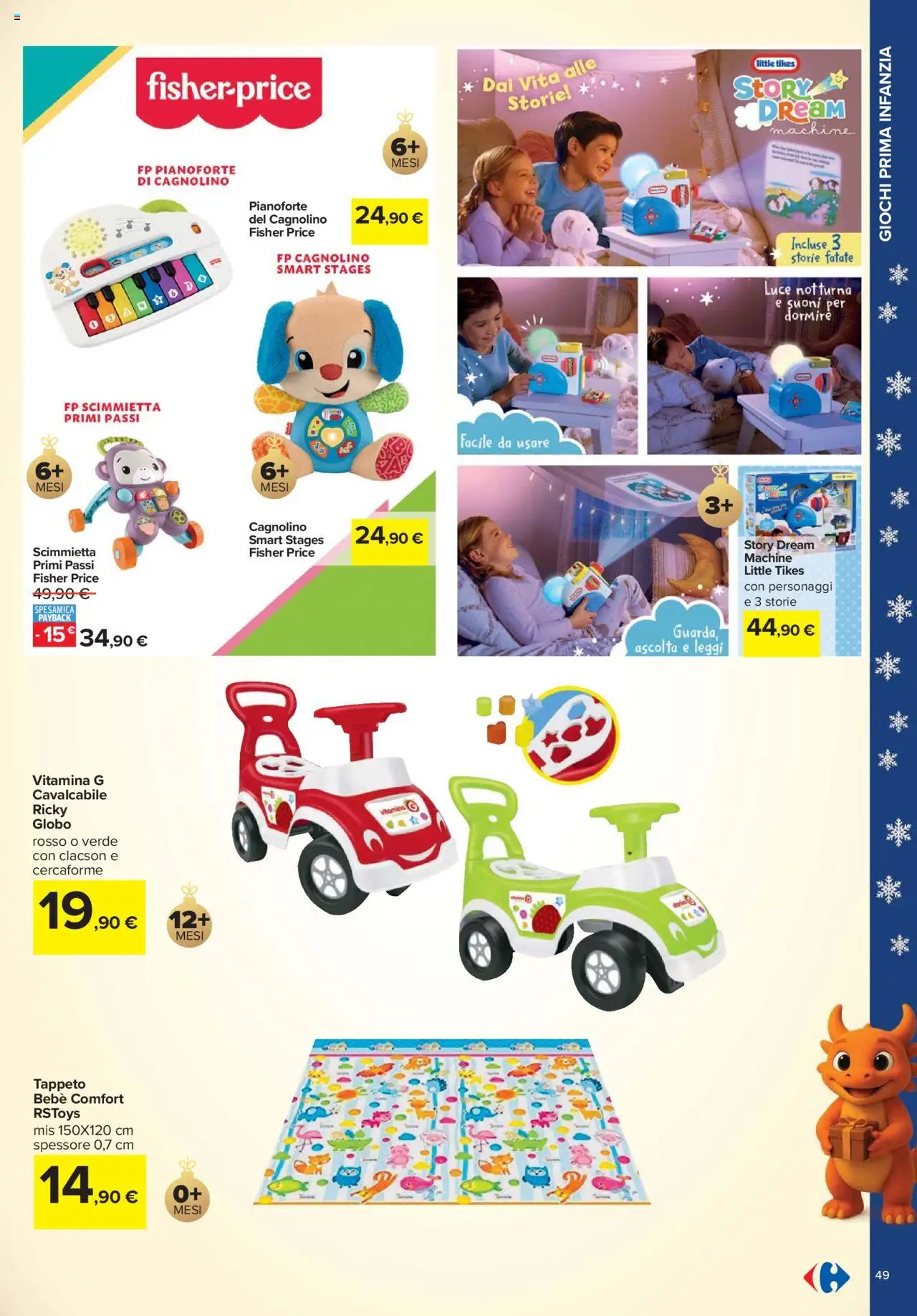 Volantino Carrefour del 24.10.2025 | Pagina: 49 | Prodotti: Tappeto