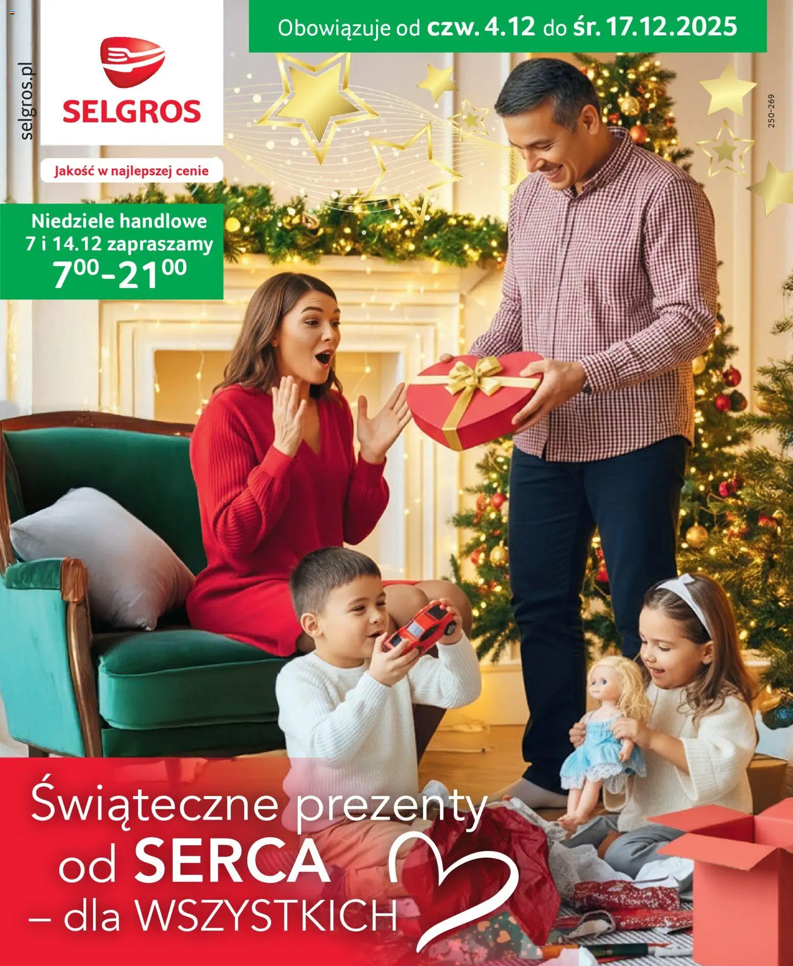 Selgros cash&carry Gazetka - Prezenty od 04.12.2025 | Strona: 1