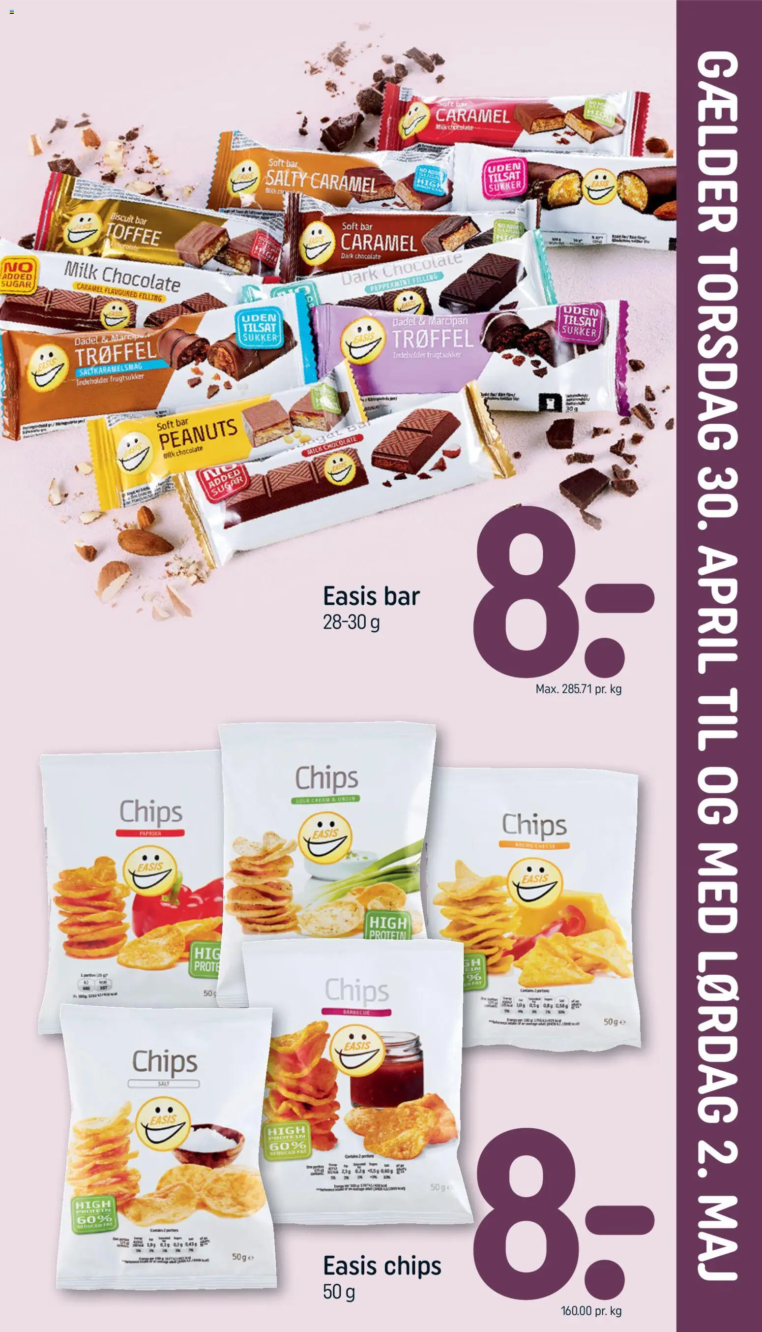 Rema 1000 tilbudsavis – gyldig fra 26.04.2026 | Side: 29 | Produkter: Chips, Is, Marcipan, Sukker