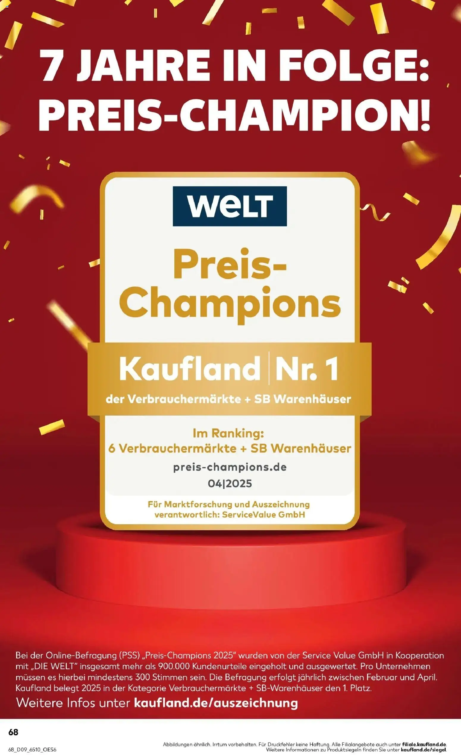 Kaufland prospekt Pfullingen	 – gültig ab 26.02.2026 | Seite: 68
