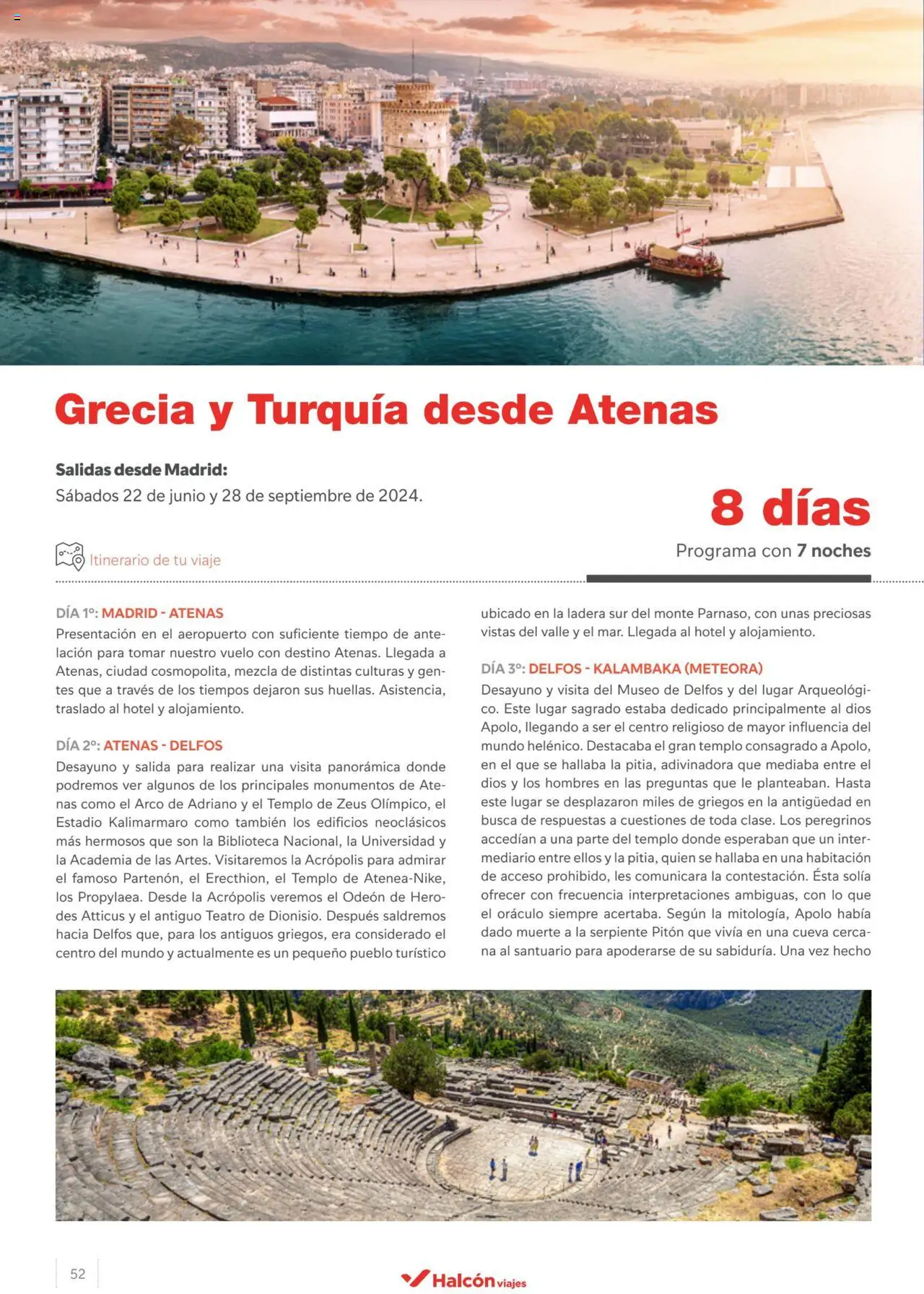 Halcón Viajes Turquía 2024 │ válido desde el 09.05.2024 | Página: 52 | Productos: Biblioteca