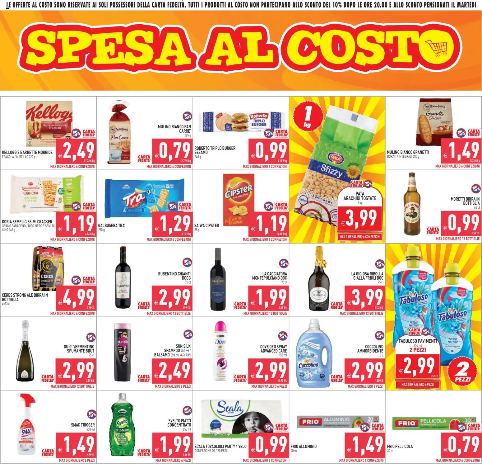 Volantino PIM Supermercati del 19.11.2025 | Pagina: 3 | Prodotti: Birra, Ceres, Alluminio, Bottiglia