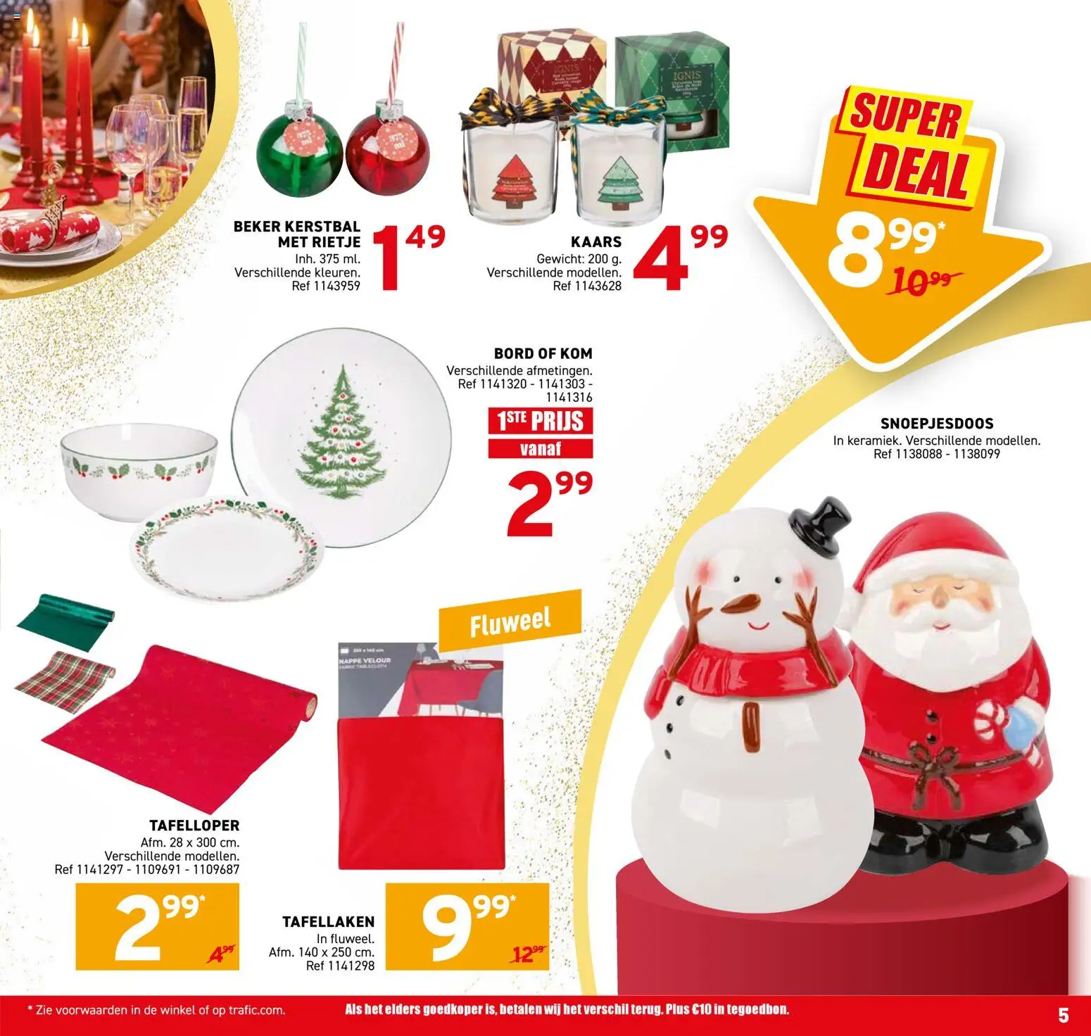 {H1} | Pagina: 5 | Producten: Gewicht, Kaars, Beker, Bord