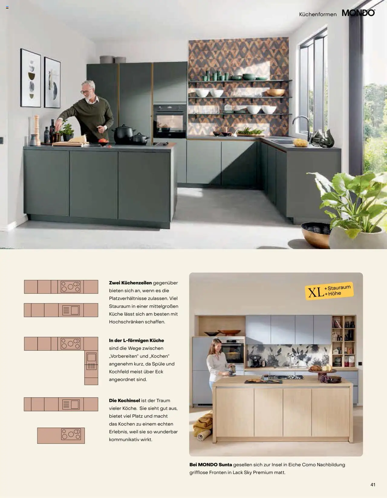 Ostermann Mondo Küchenprospekt – gültig ab 26.05.2025 | Seite: 41 | Produkte: Küche, Kochfeld