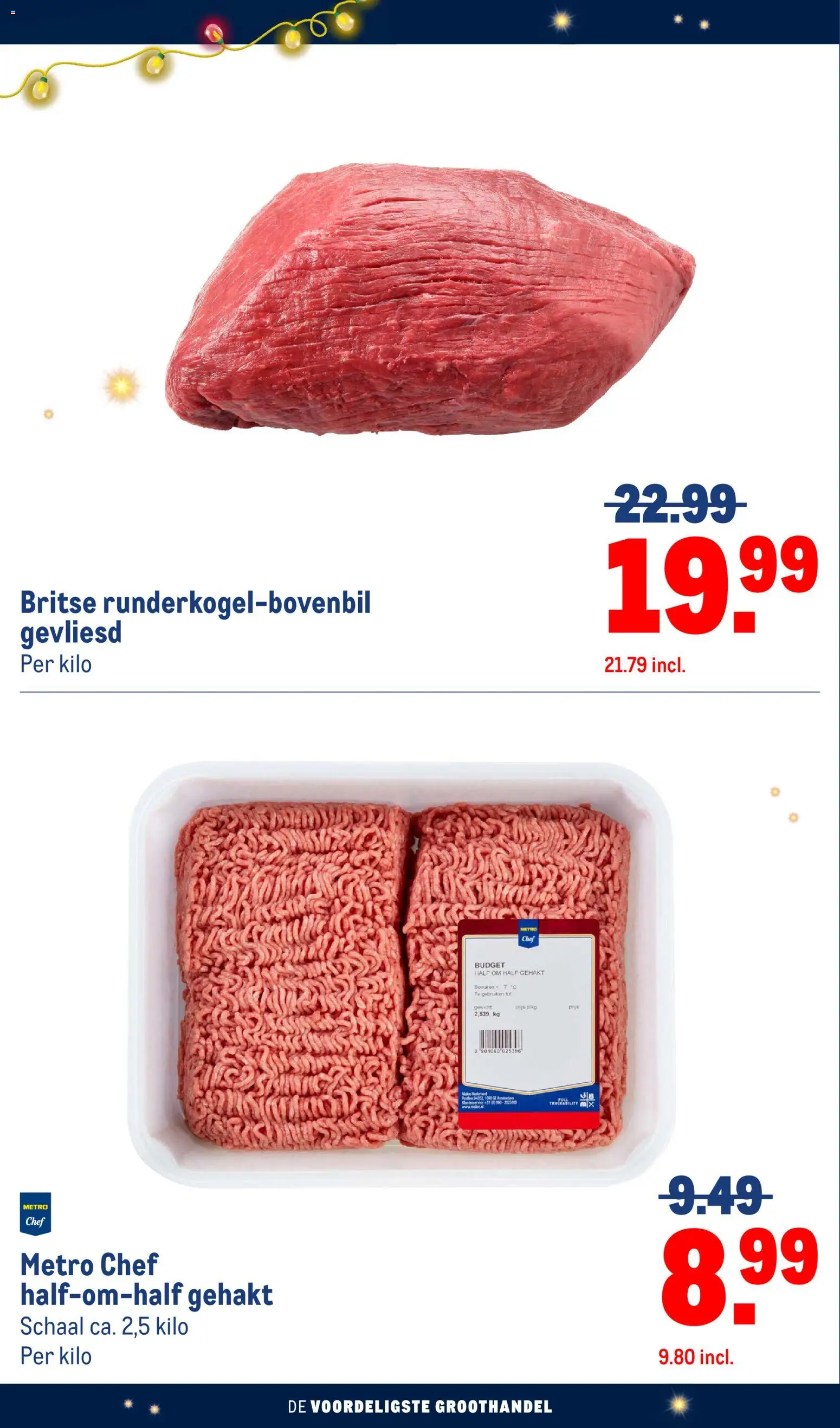 {H1} | Pagina: 18 | Producten: Schaal, Gehakt, Gewicht