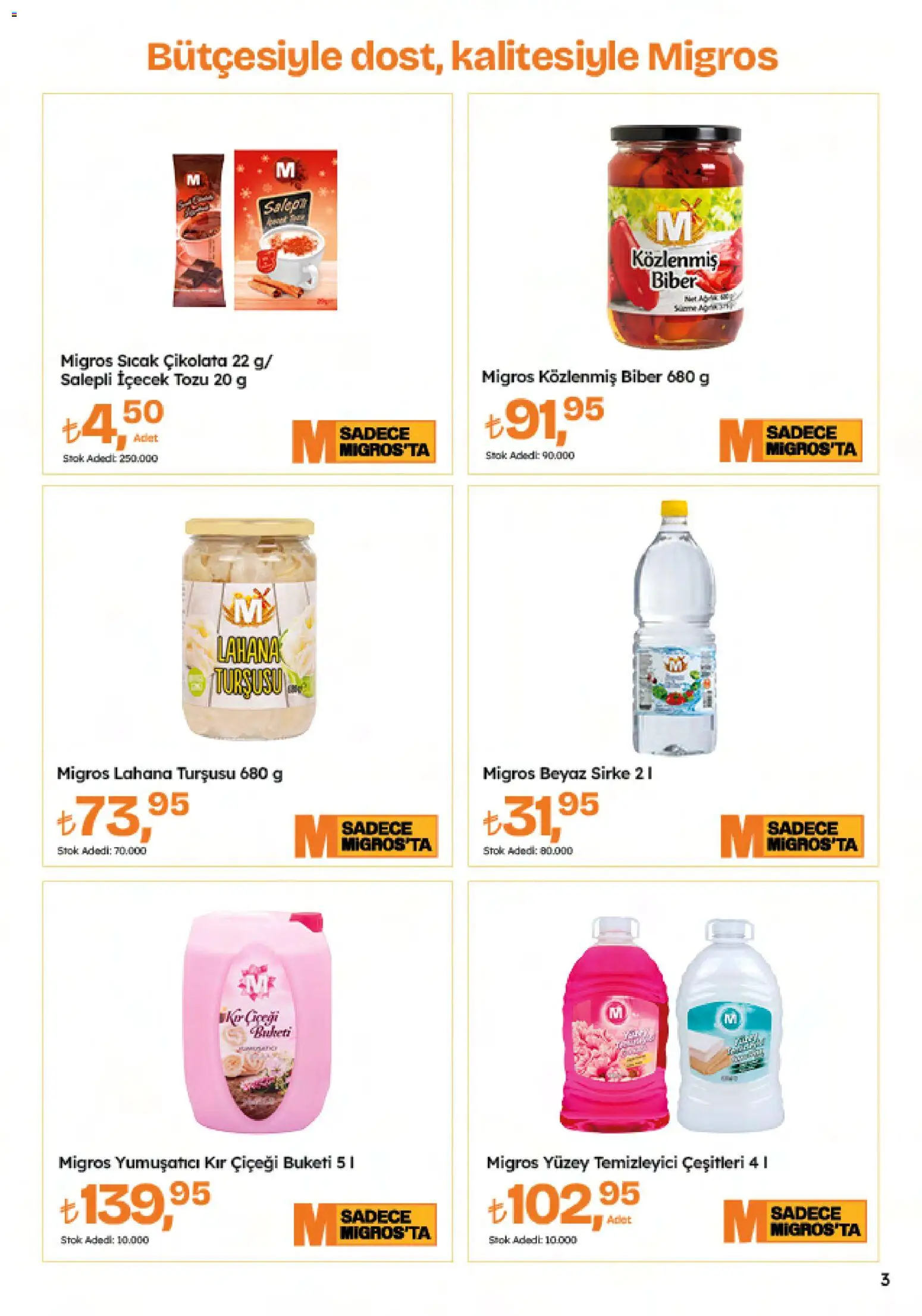 Migros Katalog - Migroskop - 29.01.2026 tarihinden itibaren geçerlidir | Sayfa: 3