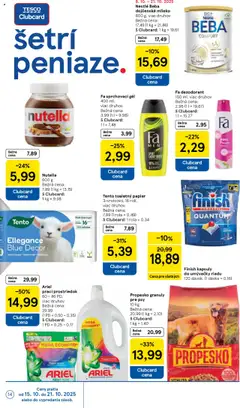 Tesco leták platný od 15.10.2025 | Strana: 14