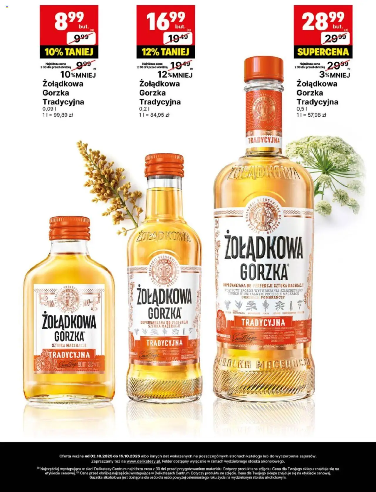 Delikatesy Centrum Gazetka - DeliBarek od 02.10.2025 | Strona: 14 | Produkty: Delikatesy