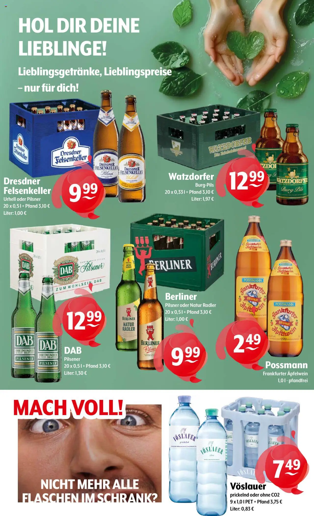 Getränke Hoffmann - Brandenburg – gültig ab 13.10.2025 | Seite: 11 | Produkte: Berliner, Schrank, Radler, Berliner pilsner