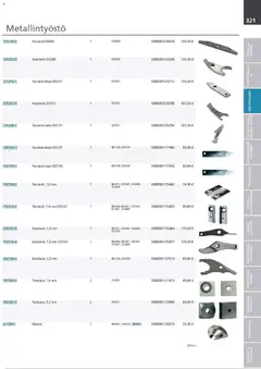 Makita-mainoslehti voimassa 24.03.2026 alkaen | Sivu: 321 | Tuotteet: Monitoimikone, Käsineet