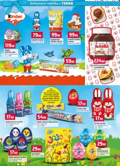 Náhled letáku Terno leták od 11.03.2026 | Strana: 22 | Produkty: Vajíčka, Jojo, Pomazánka, Lentilky
