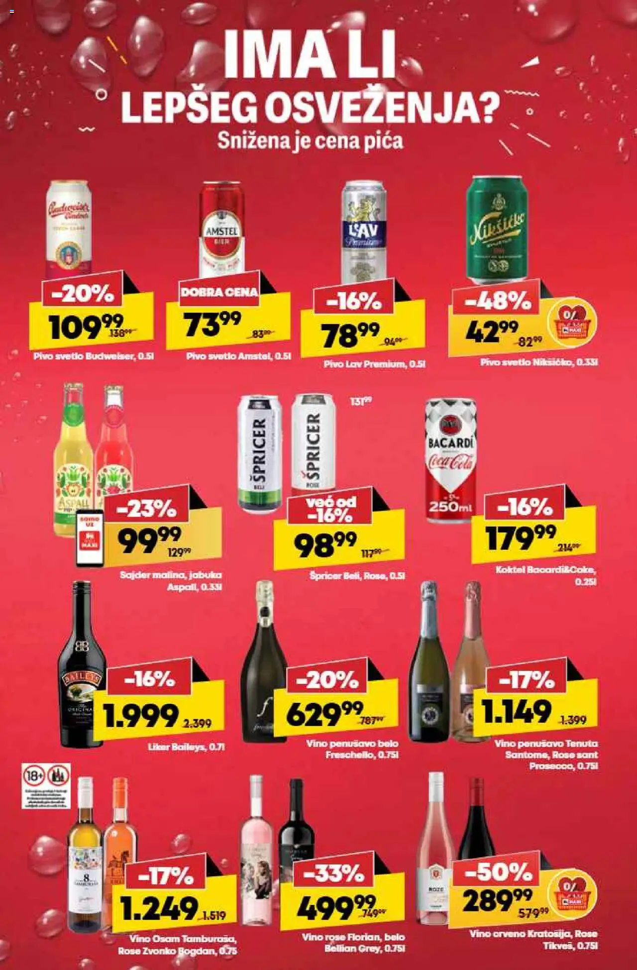 Mega Maxi katalog - važi od 31.07.2025 | Strana: 8 | Proizvode: Liker, Pica, Pivo, Jabuke