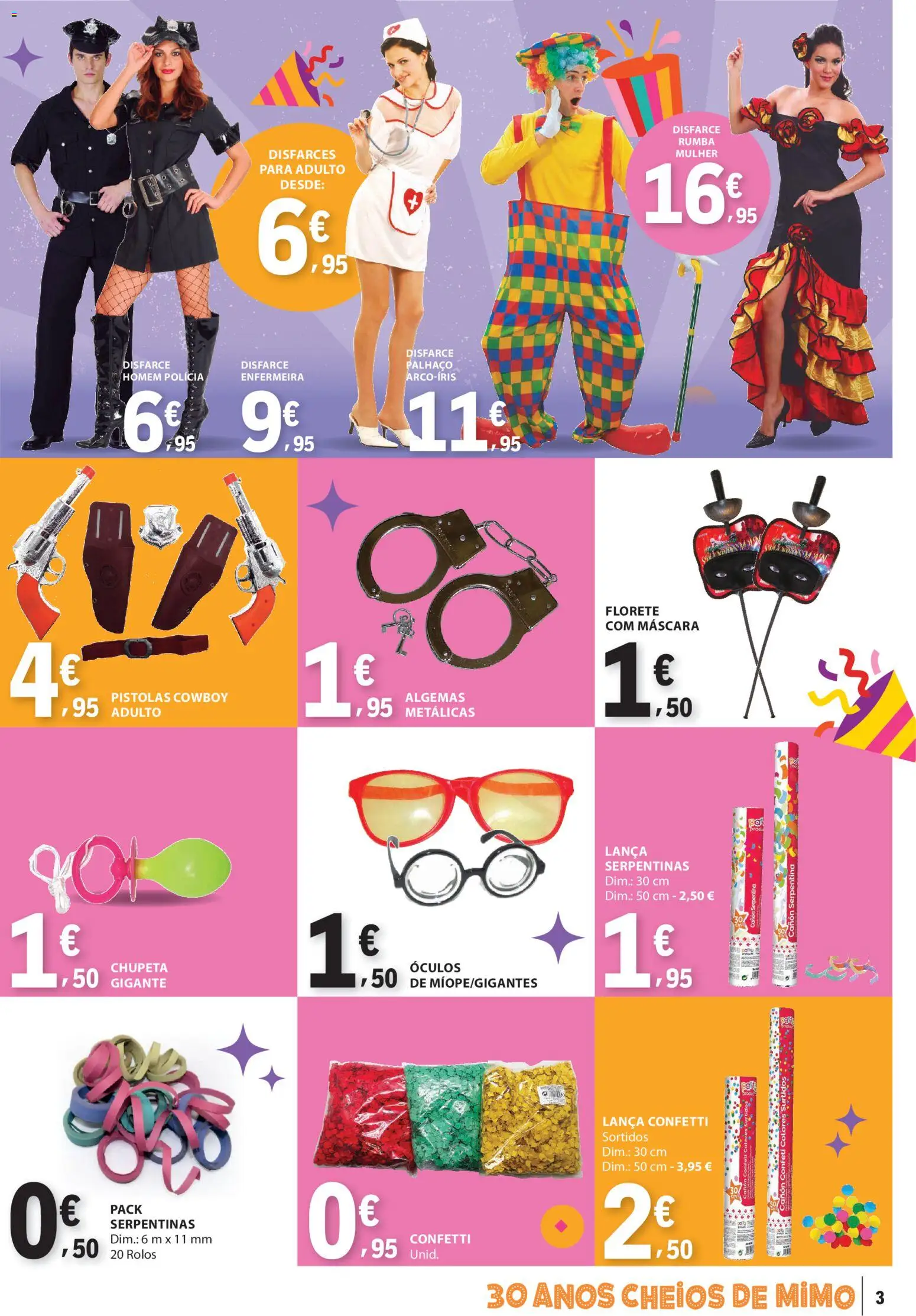 E.Leclerc Não Alimentar │ válido de 29.01.2026 | Página: 3 | Produtos: Óculos, Chupeta