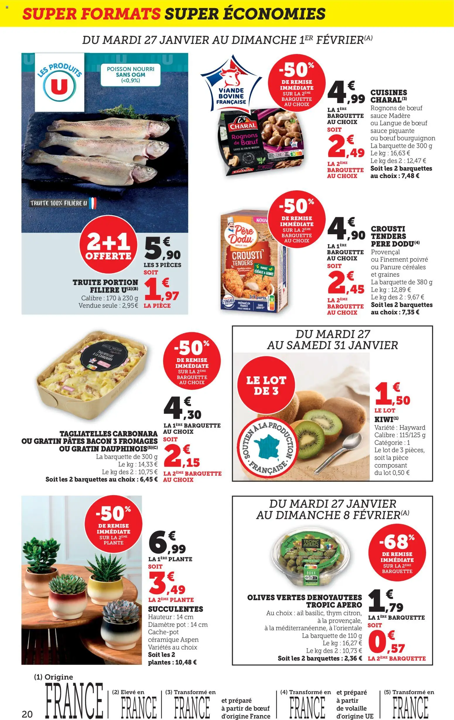 {H1} | Page: 20 | Produits: Bœuf bourguignon, Plantes, Volaille, Poivre