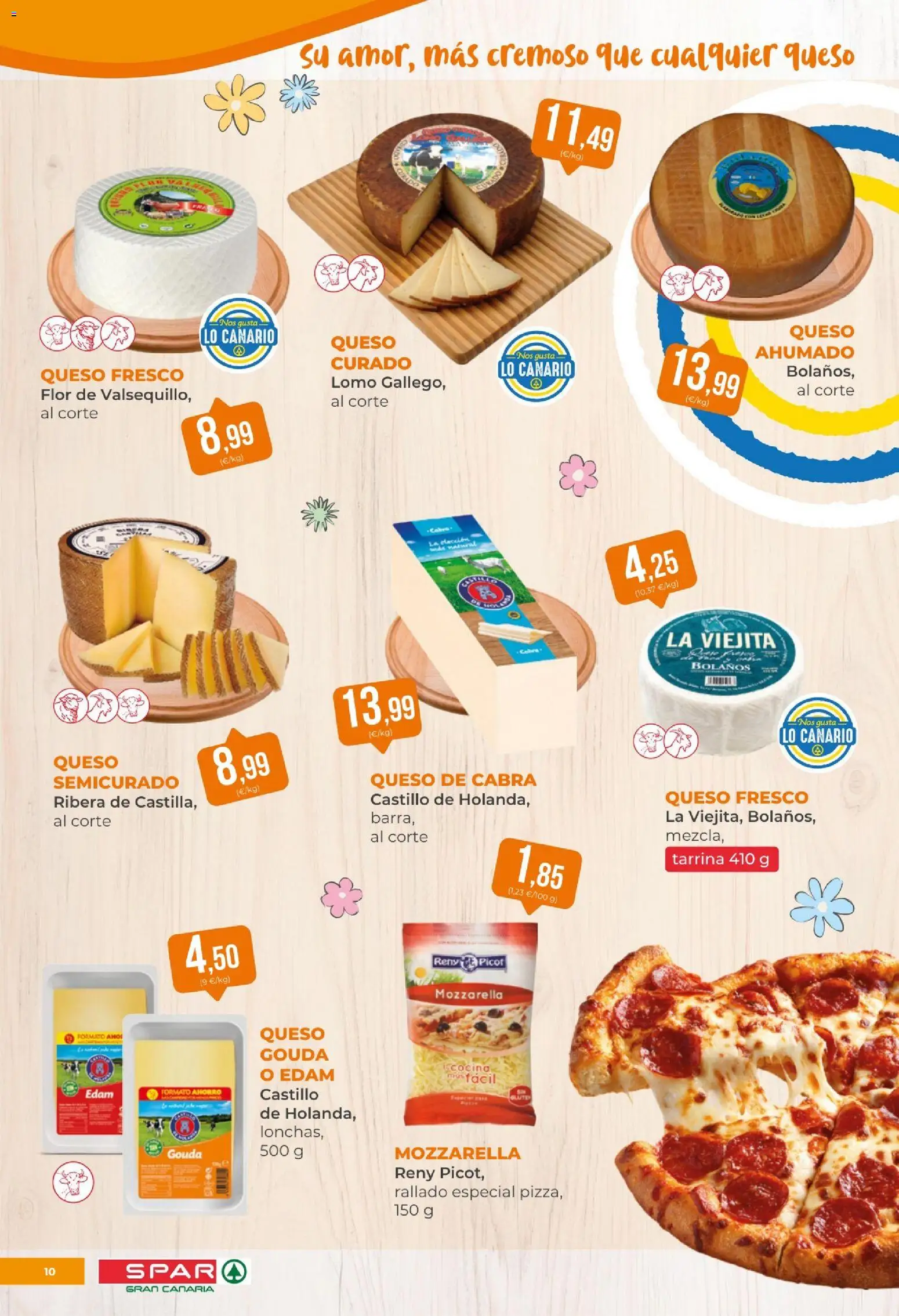 Spar folleto │ válido desde el 17.04.2026 | Página: 10 | Productos: Queso, Queso fresco, Cocina